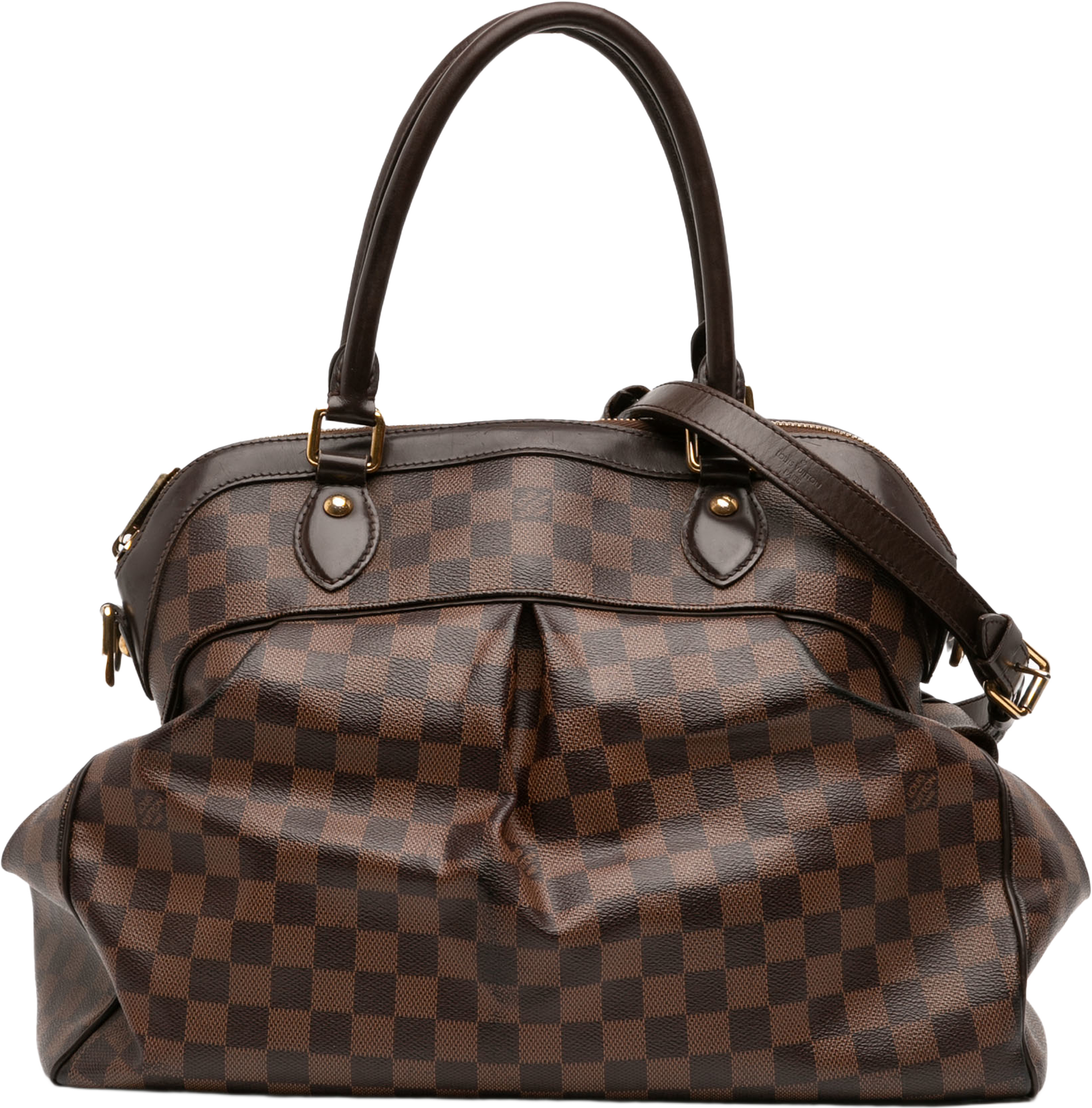 Louis Vuitton Damier Ebene Trevi Gm, från Luxclusif, i färgen brown. Klicka för att öppna bilden i stort format