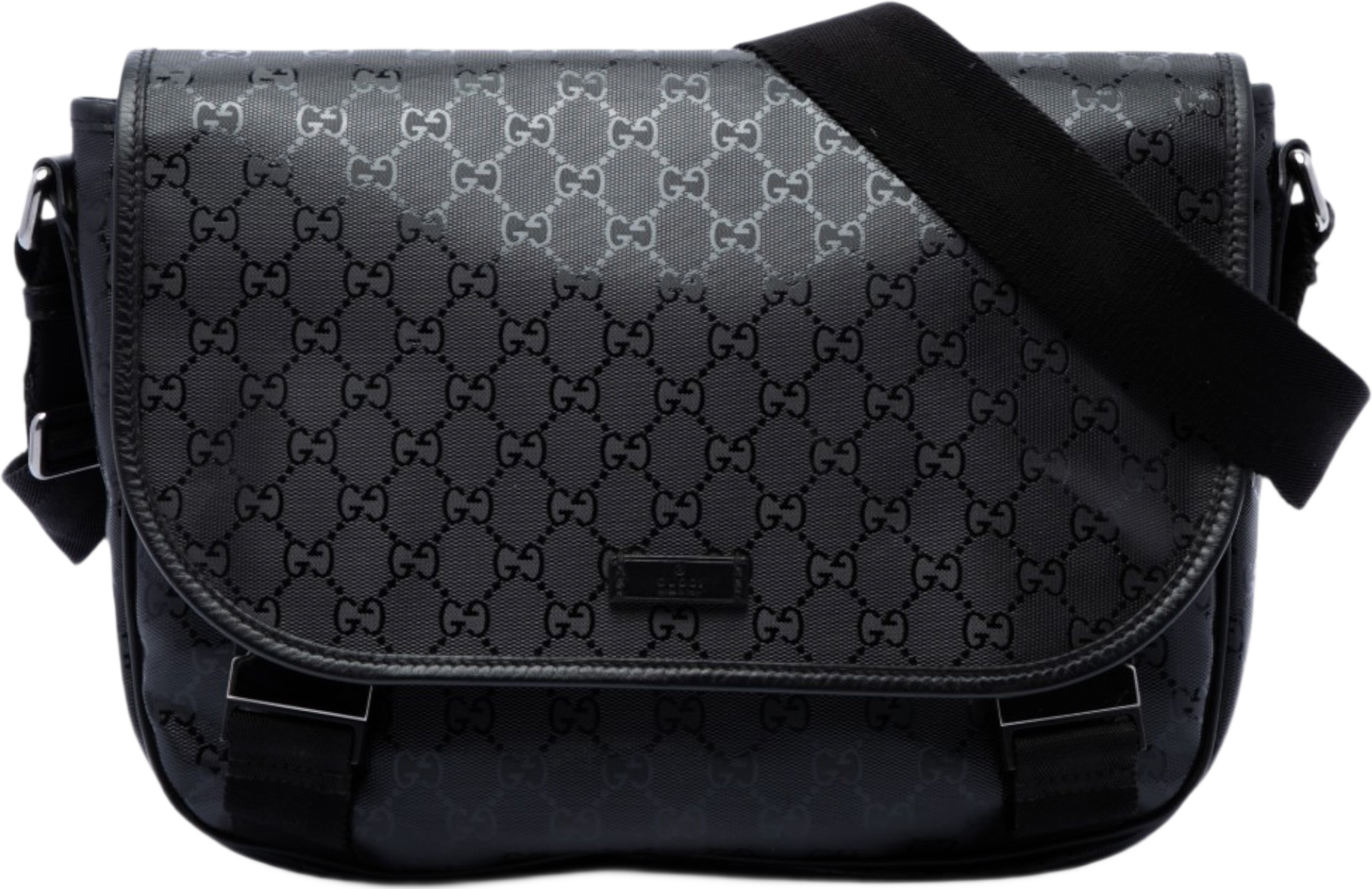 Gucci Gg Imprime Crossbody, från Luxclusif, i färgen svart. Klicka för att öppna bilden i stort format