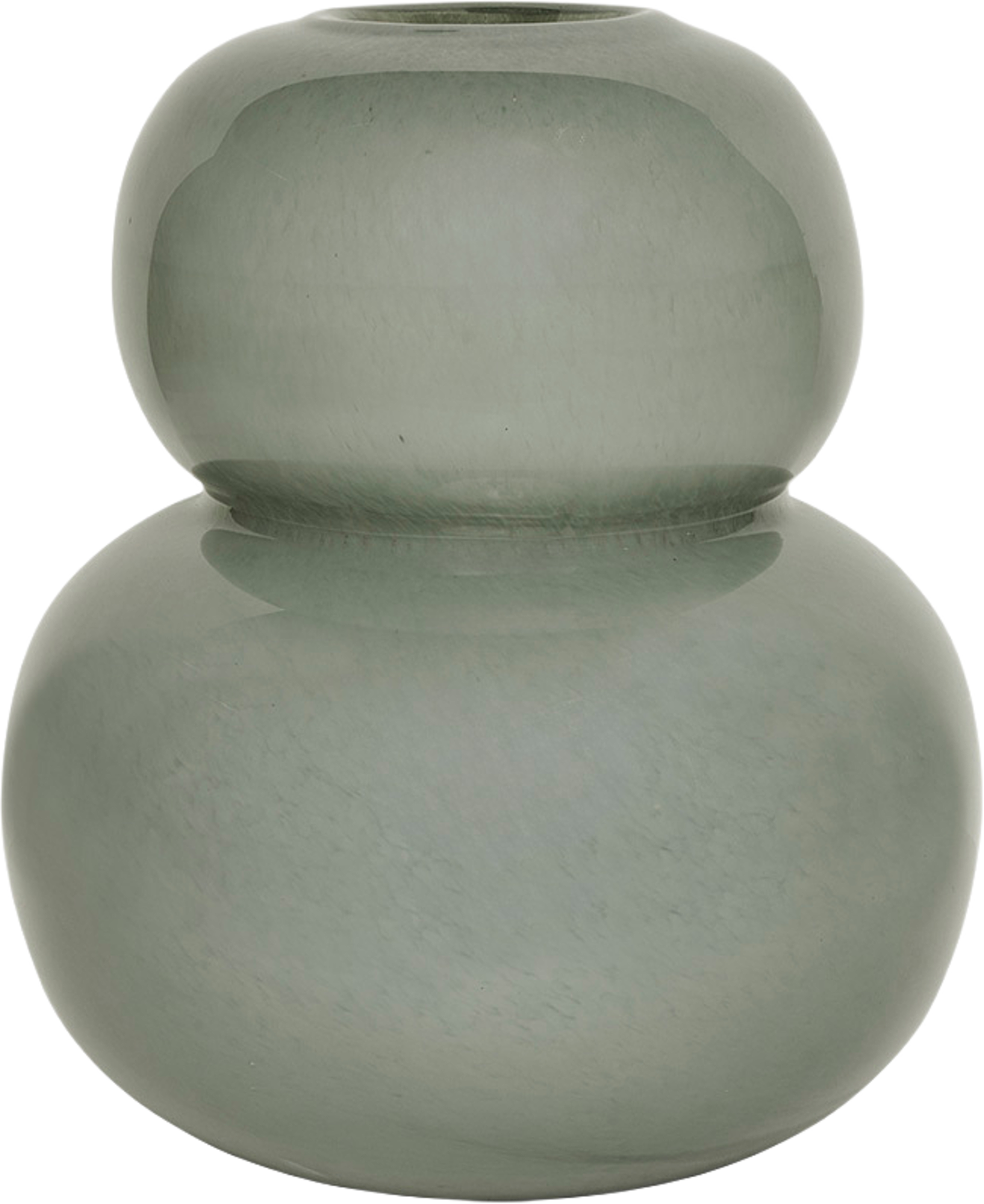 Lasi Vase, från OYOY Living, i färgen jade. Klicka för att öppna bilden i stort format