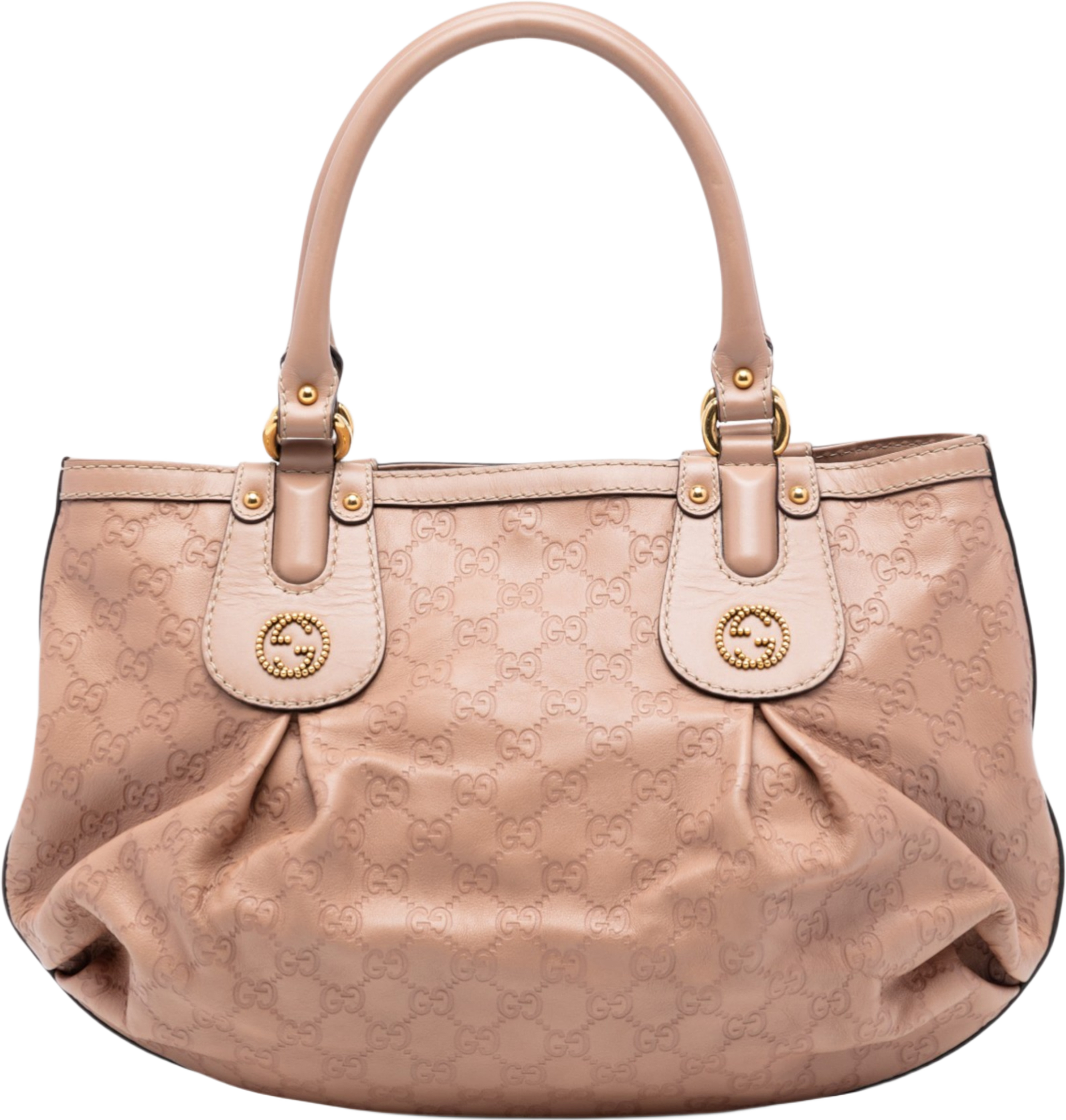 Gucci Guccissima Scarlett Tote, från Luxclusif, i färgen nude. Klicka för att öppna bilden i stort format