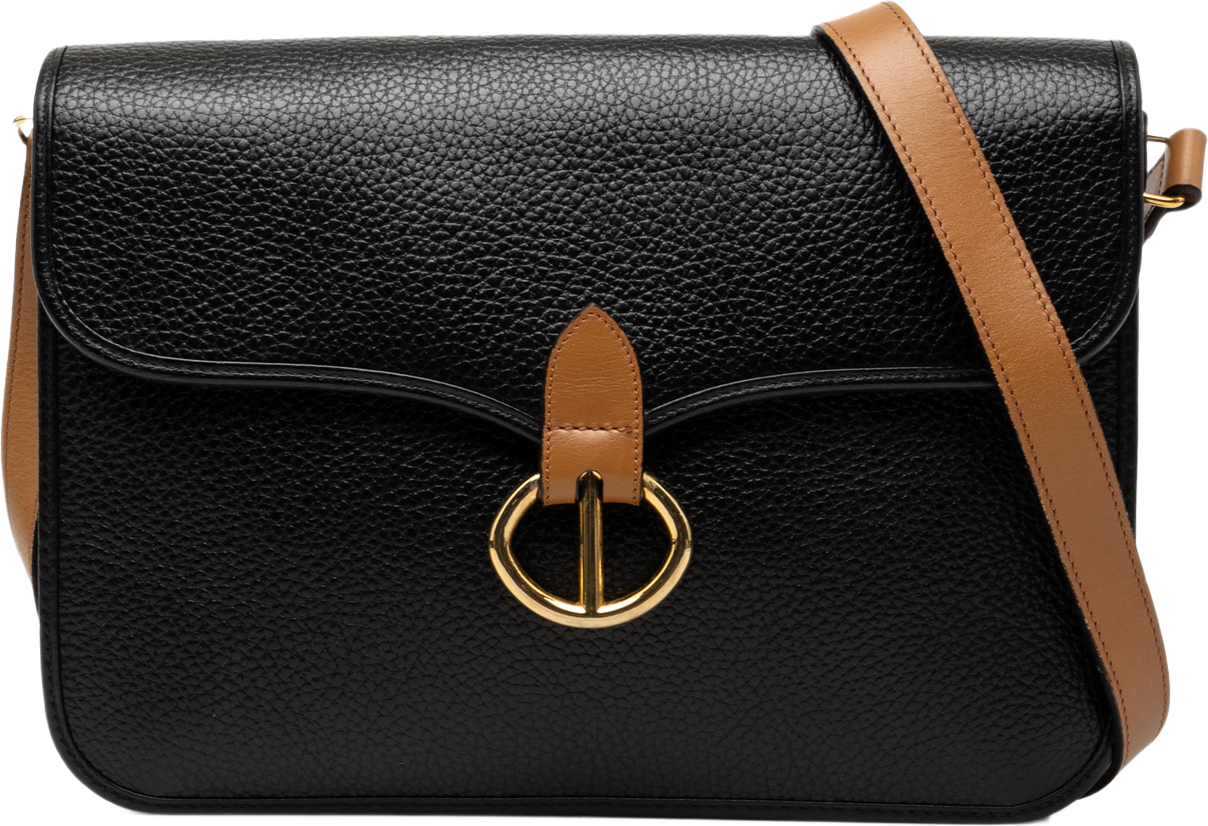 Dior Grained Calfskin Crossbody, från Luxclusif, i färgen black. Klicka för att öppna bilden i stort format