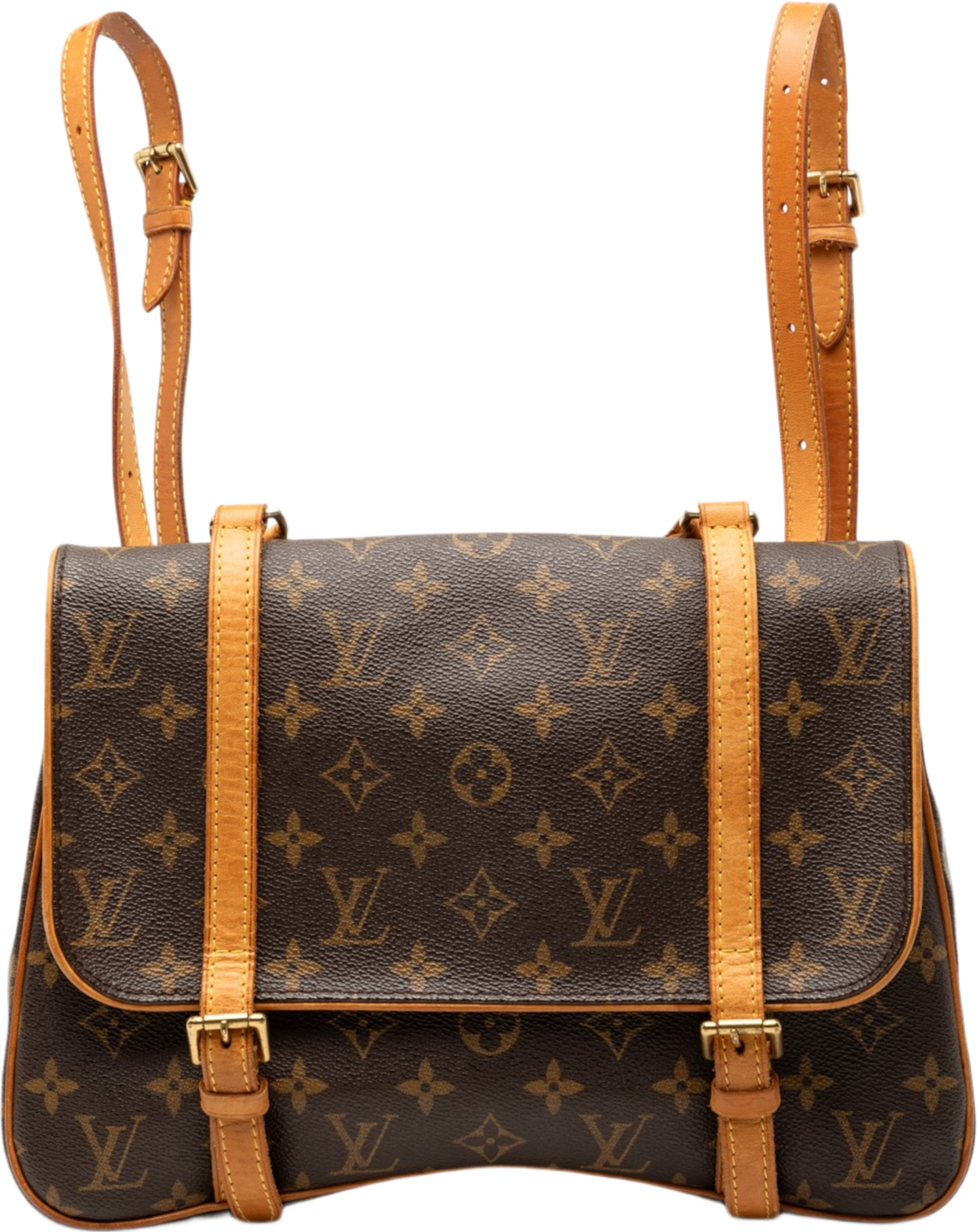 Louis Vuitton Monogram Marelle Sac A Dos, från Luxclusif, i färgen brun. Klicka för att öppna bilden i stort format