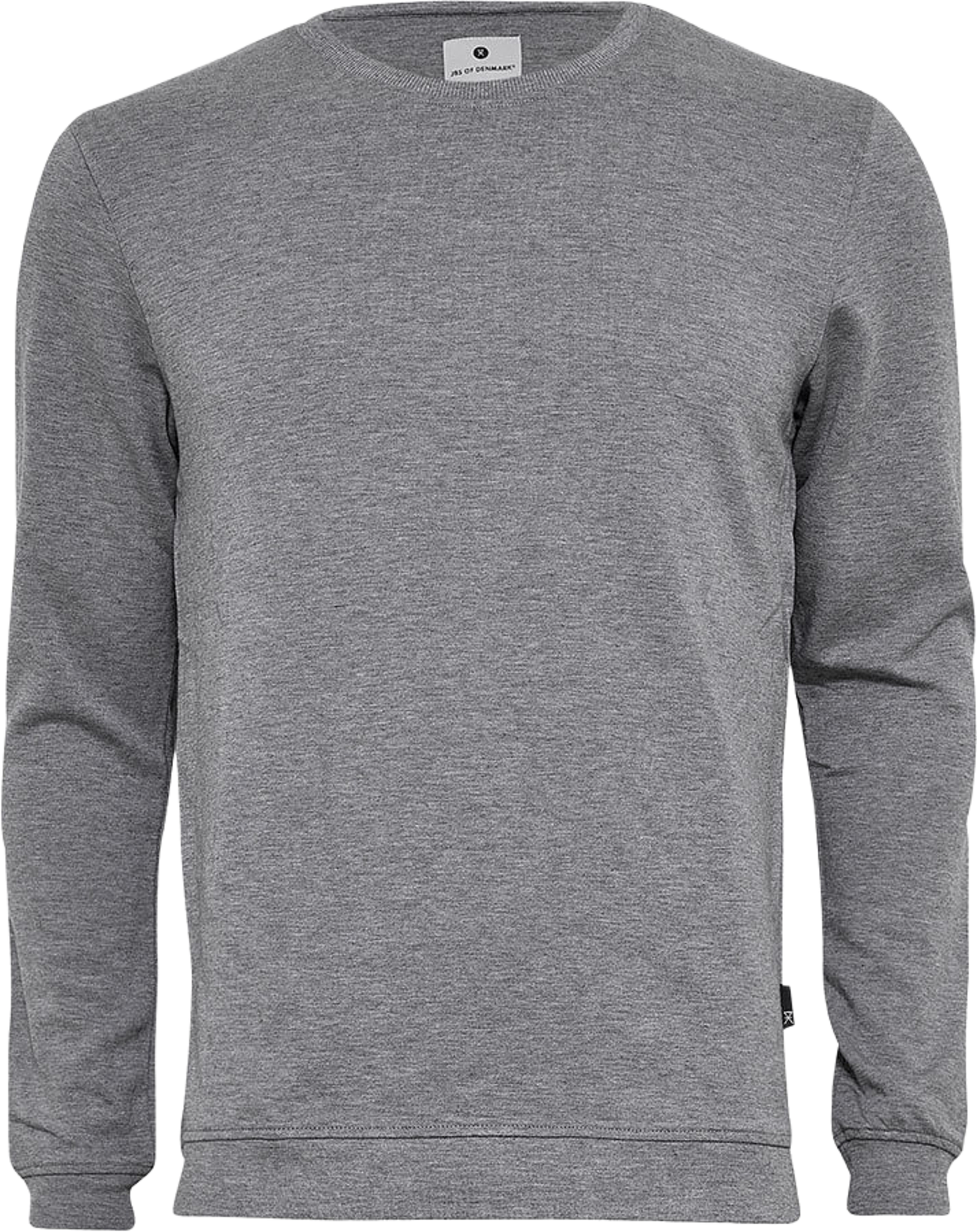 Loose Fit Sweatshirt - Bambu, från JBS of Denmark, i färgen light grey melange. Klicka för att öppna bilden i stort format