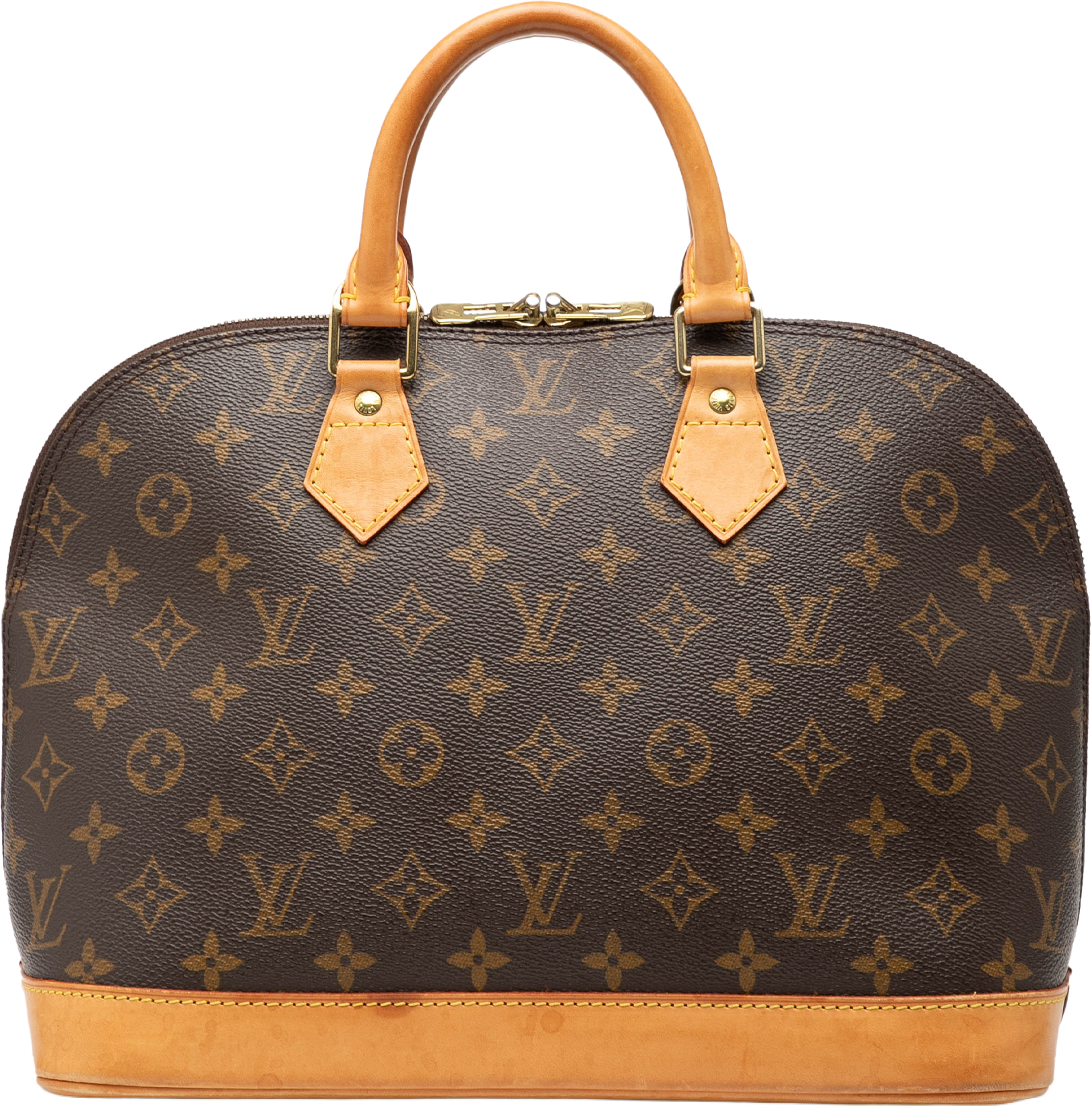 Louis Vuitton Monogram Alma Pm, från Luxclusif, i färgen brown. Klicka för att öppna bilden i stort format