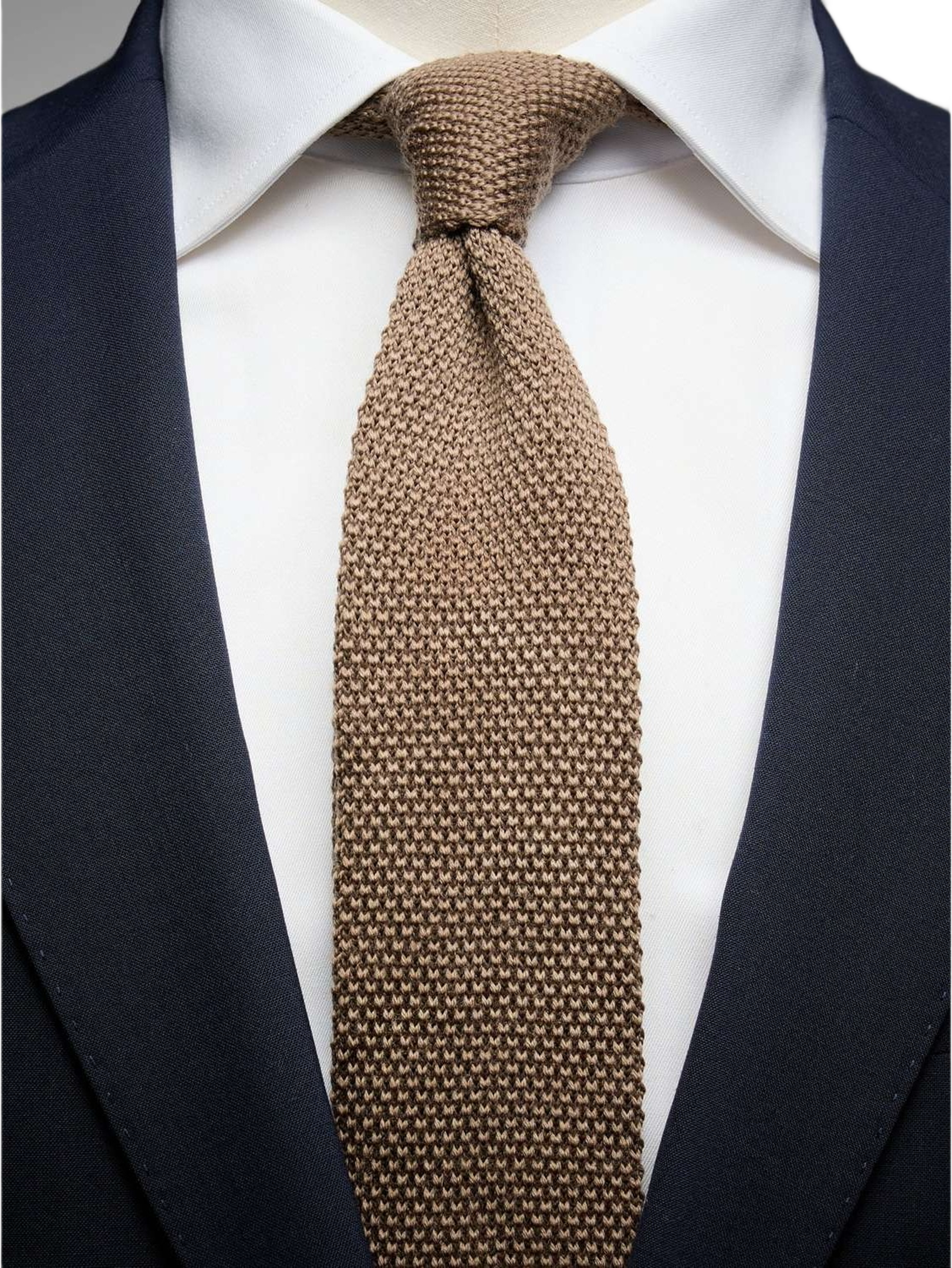 Wool Knitted Tie
