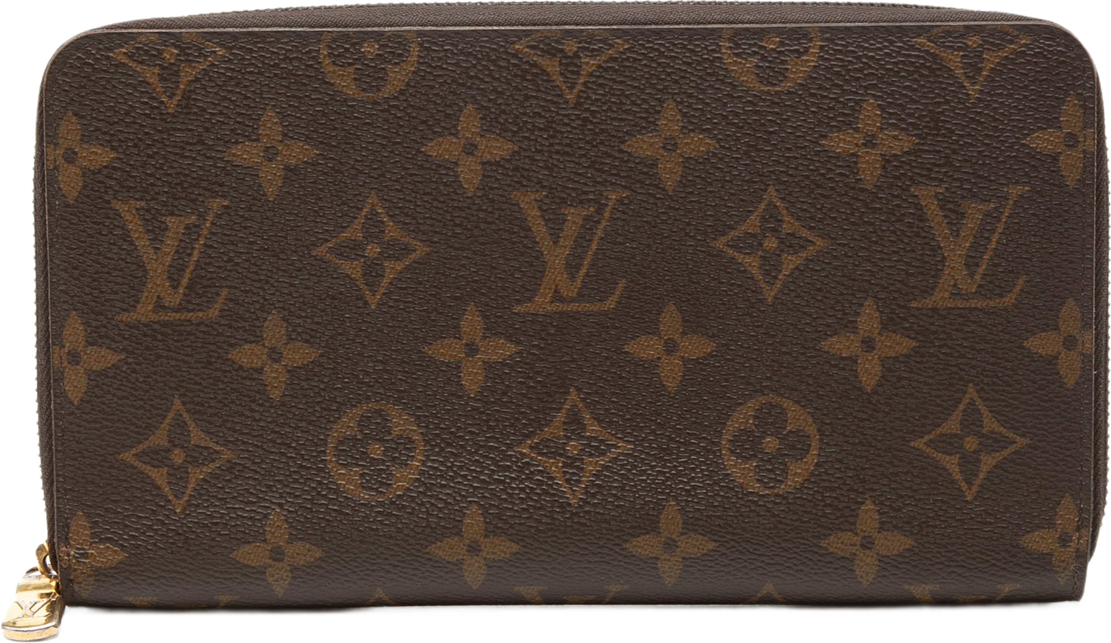 Louis Vuitton Monogram Zippy Organizer Wallet, från Luxclusif, i färgen brown. Klicka för att öppna bilden i stort format