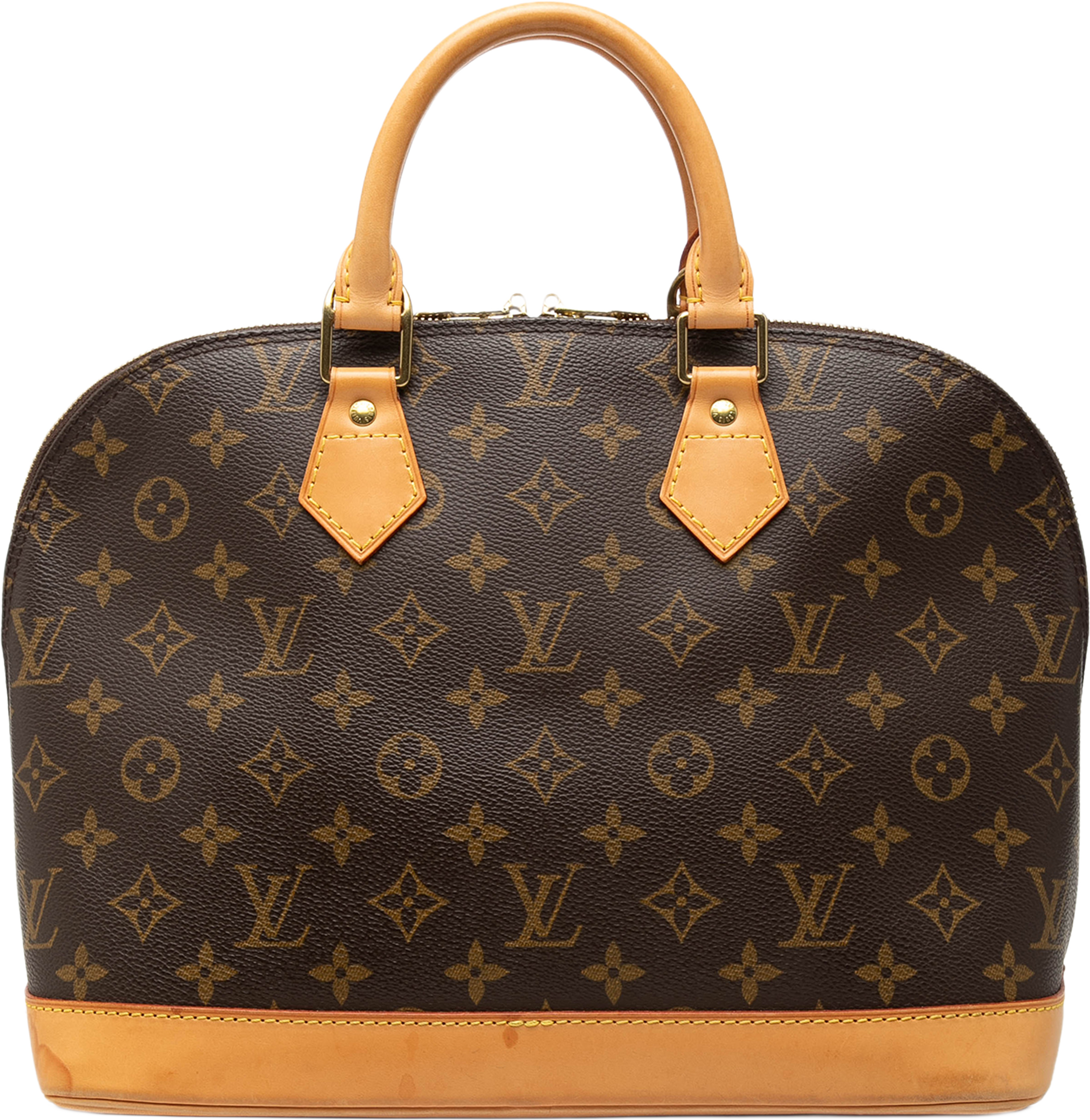 Louis Vuitton Monogram Alma Pm, från Luxclusif, i färgen brun. Klicka för att öppna bilden i stort format