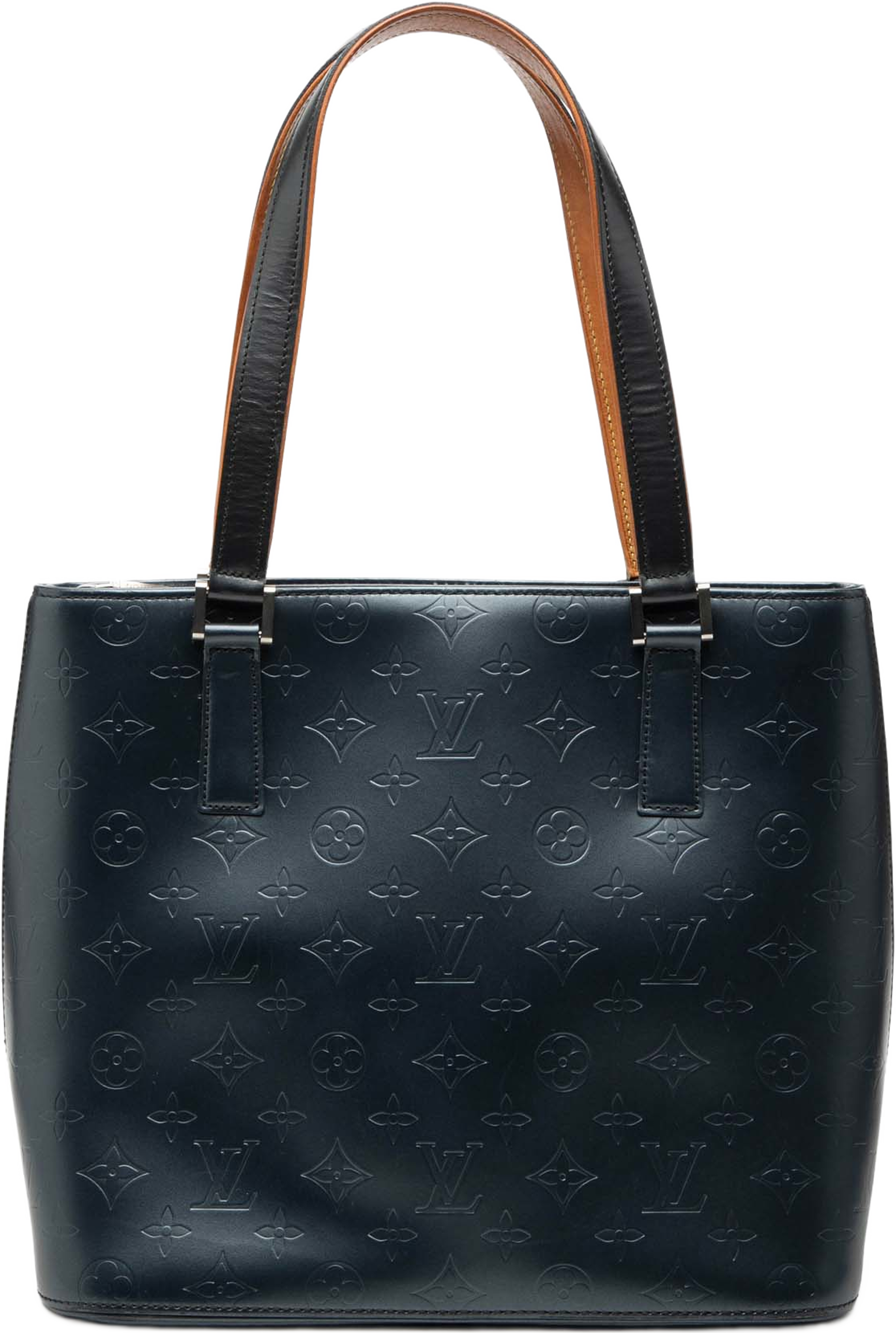 Louis Vuitton Monogram Mat Stockton, från Luxclusif, i färgen dark blue. Klicka för att öppna bilden i stort format