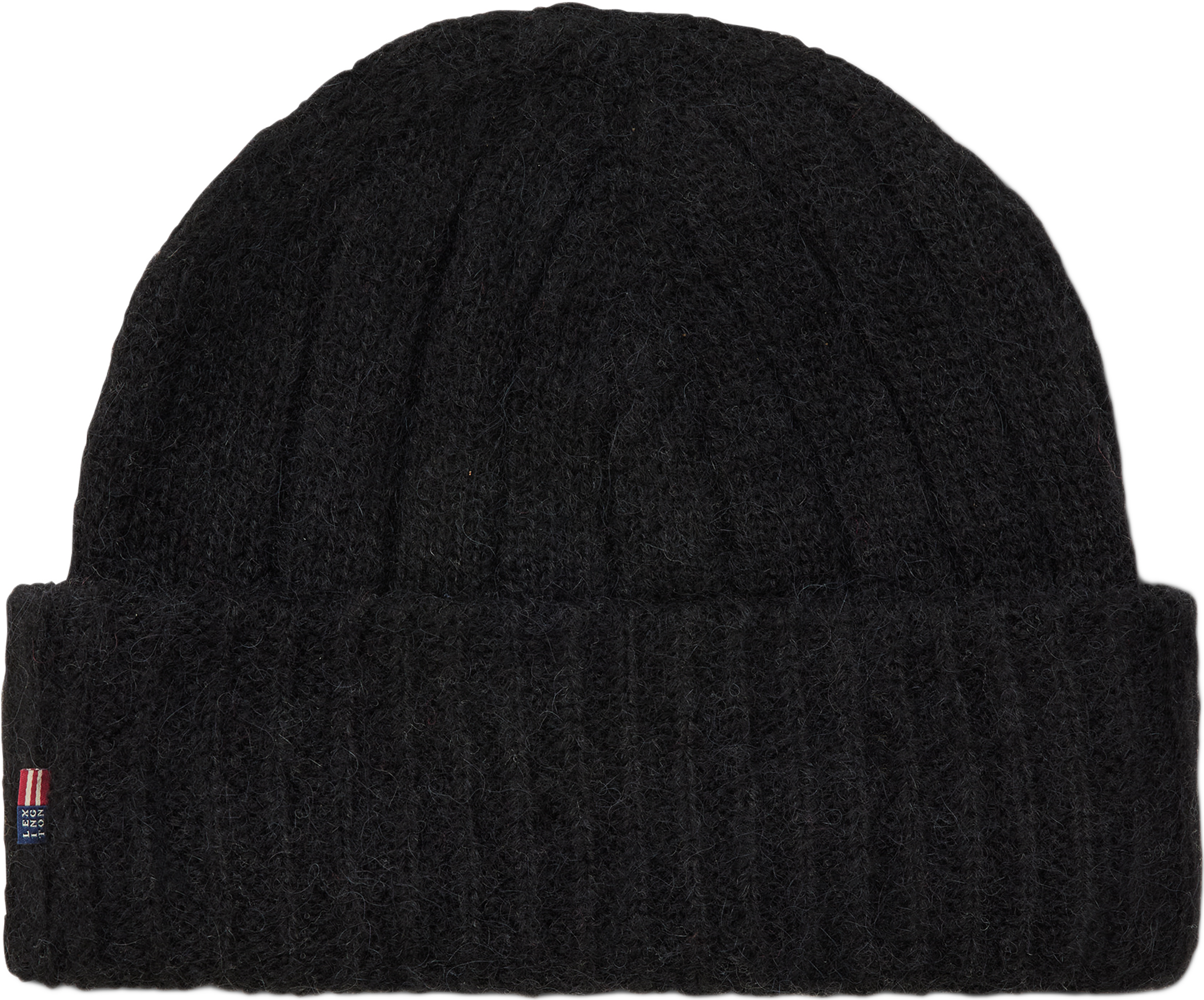 Alpaca Blend Knitted Beanie, från Lexington, i färgen dark gray. Klicka för att öppna bilden i stort format