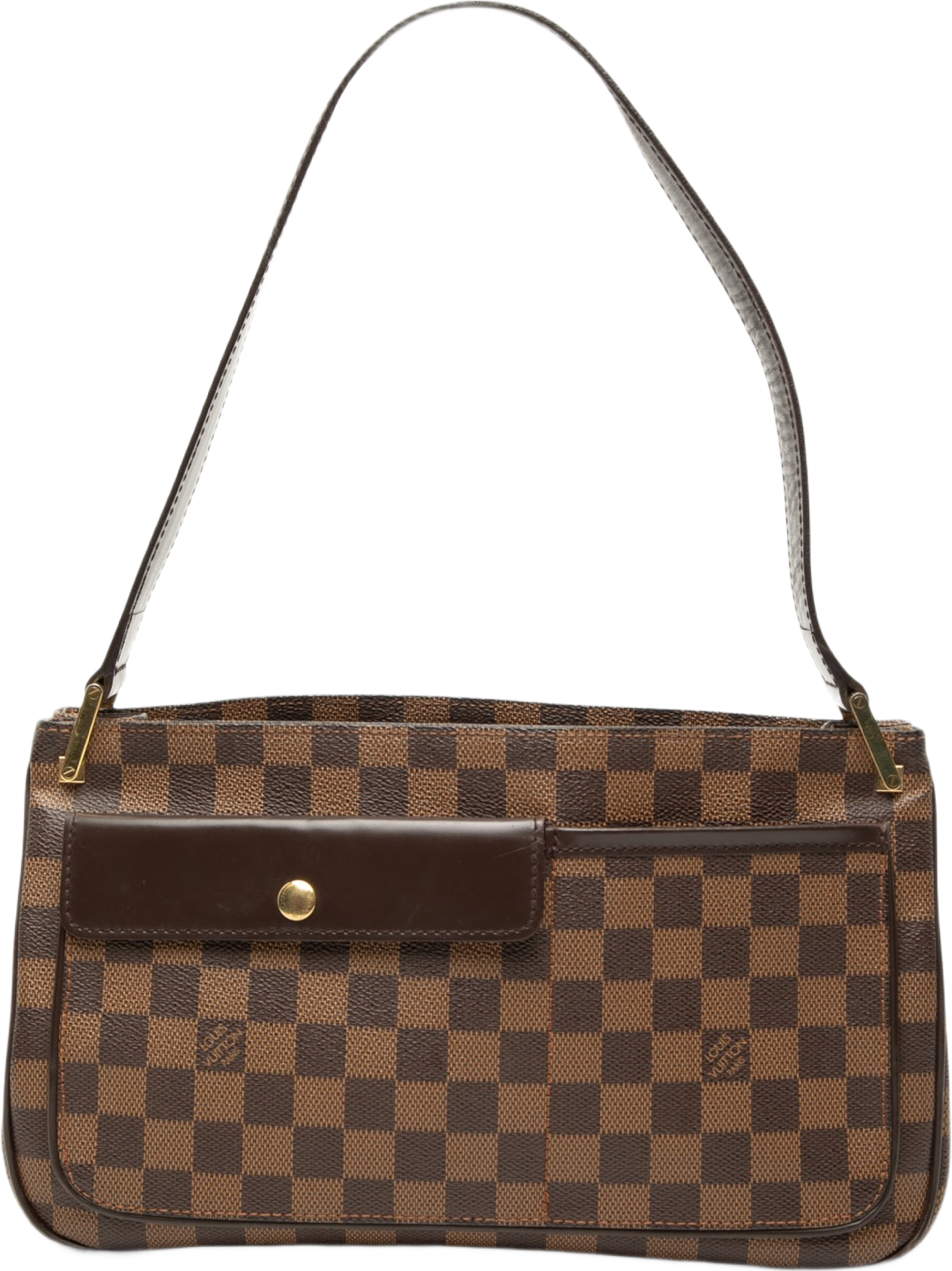 Louis Vuitton Damier Ebene Aubagne, från Luxclusif, i färgen brown. Klicka för att öppna bilden i stort format
