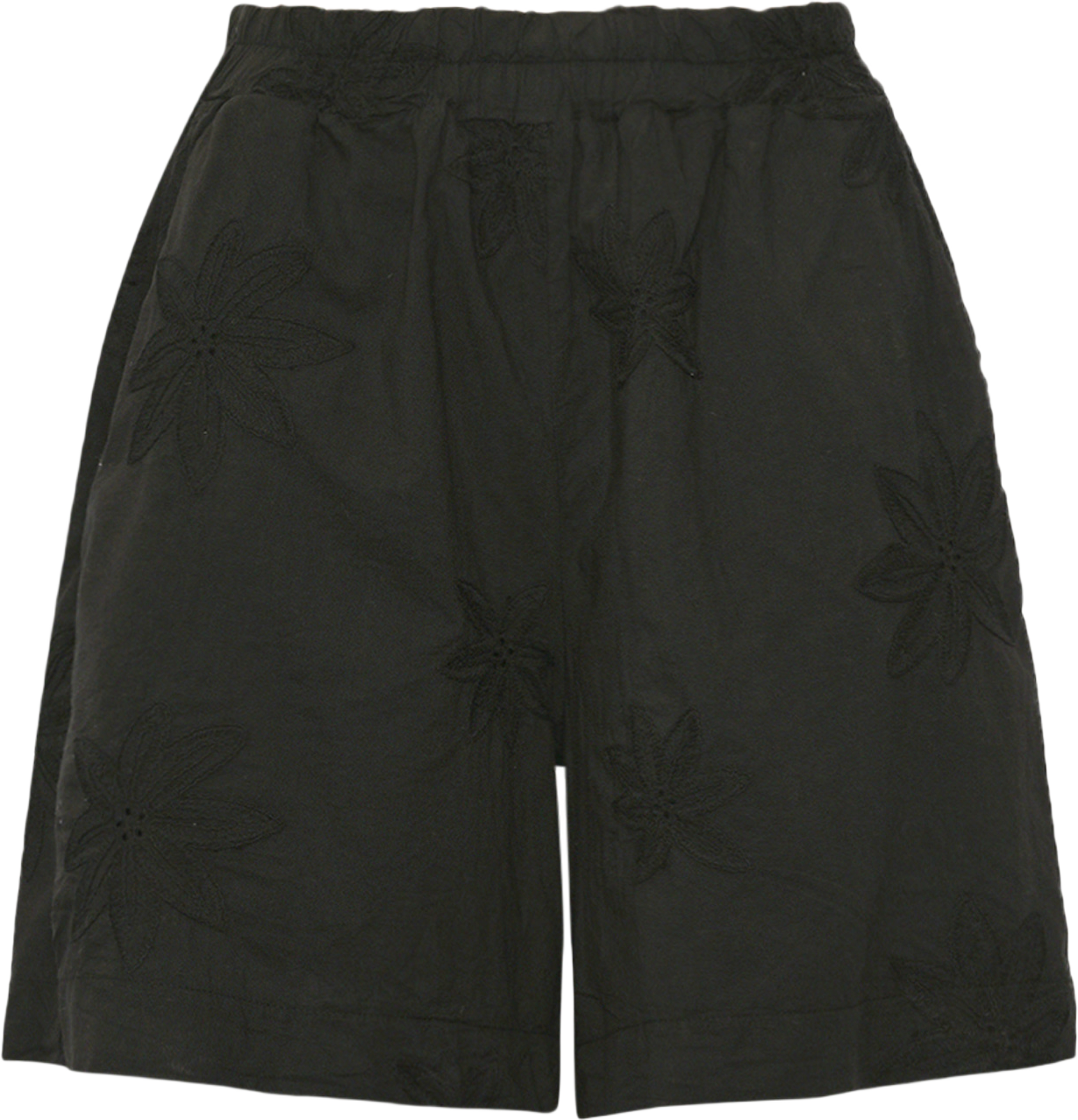 Idahlia, Shorts, Cotton - Black