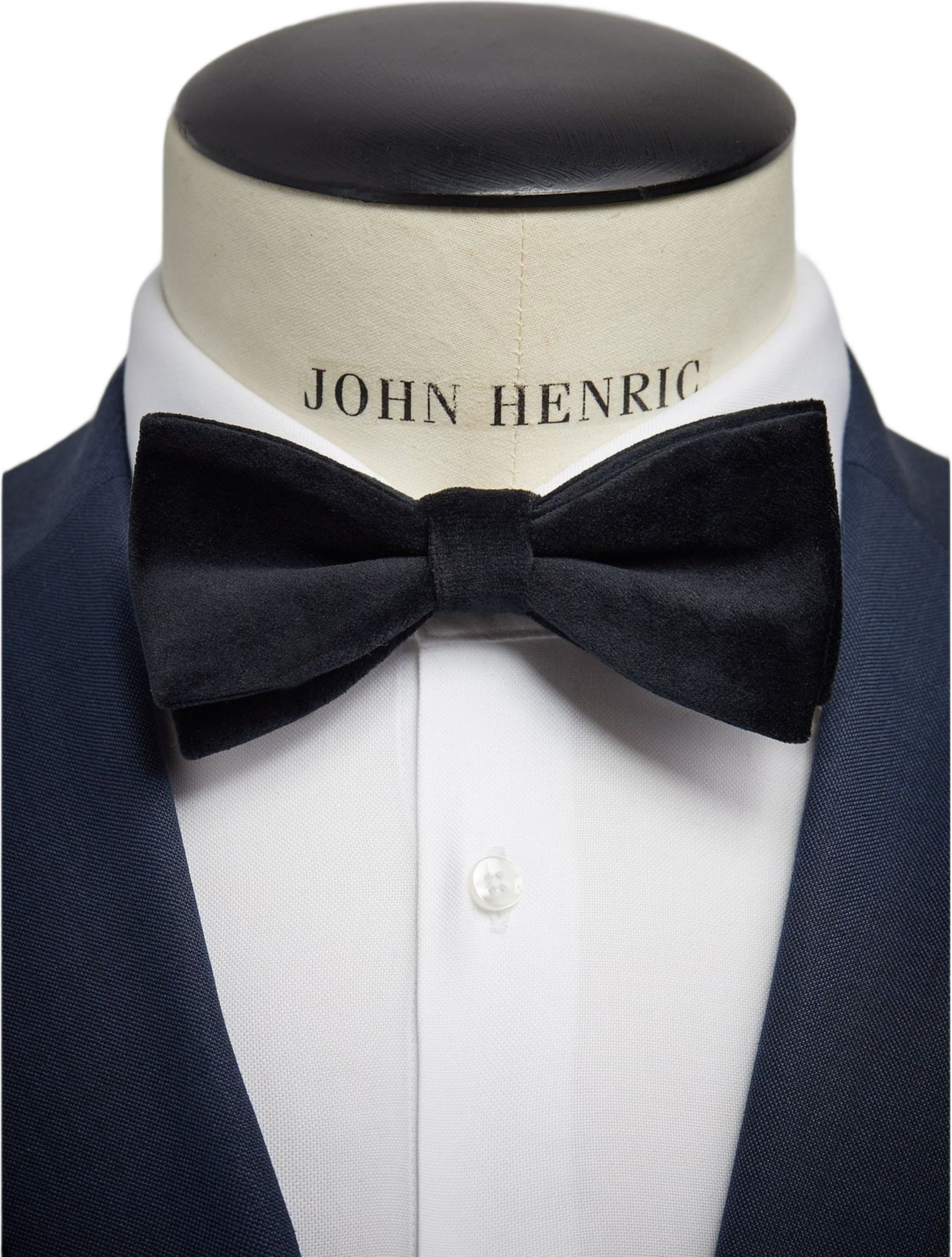 Pre Tied Velvet Bow Tie