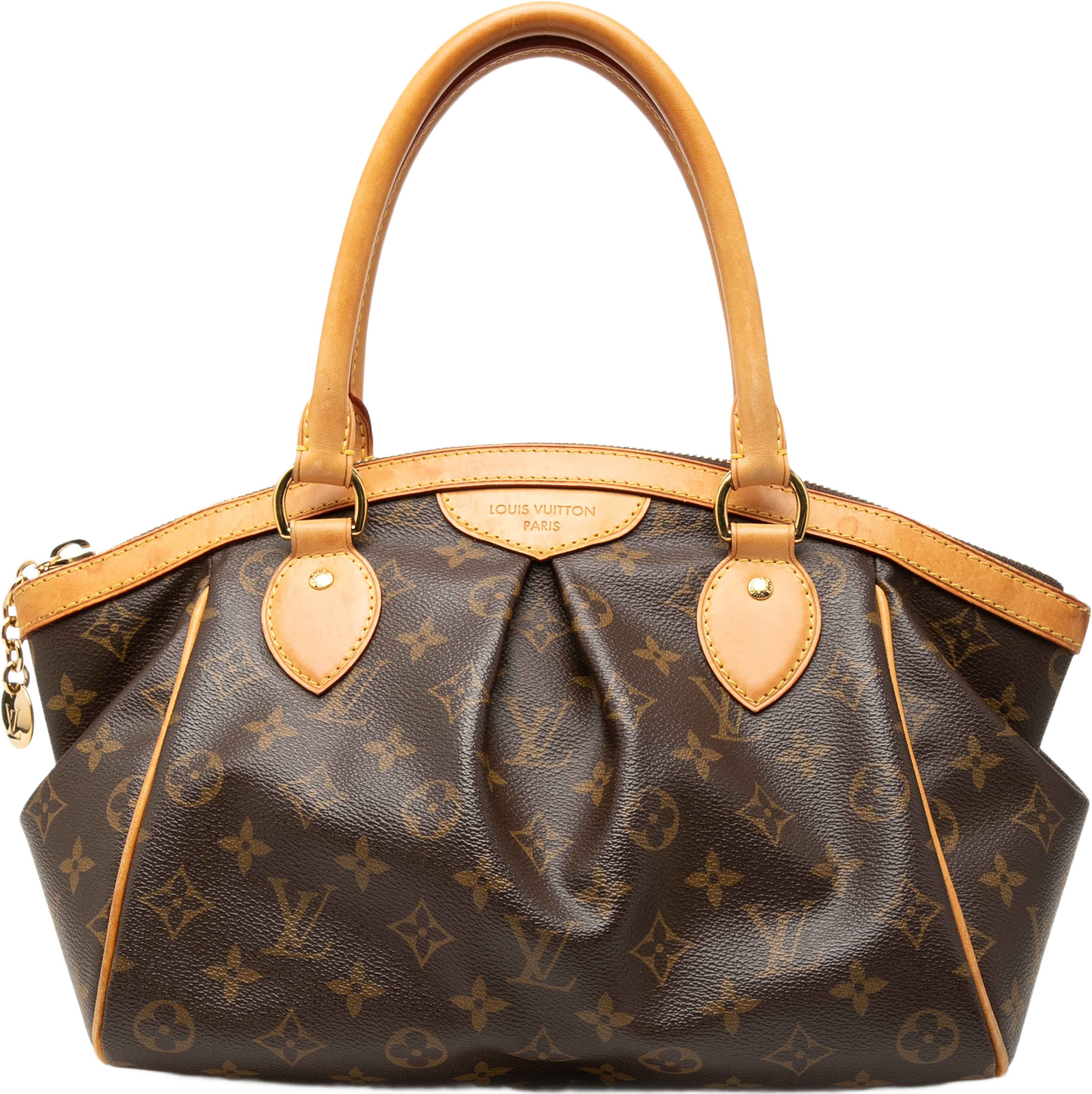 Louis Vuitton Monogram Tivoli Pm, från Luxclusif, i färgen brun. Klicka för att öppna bilden i stort format