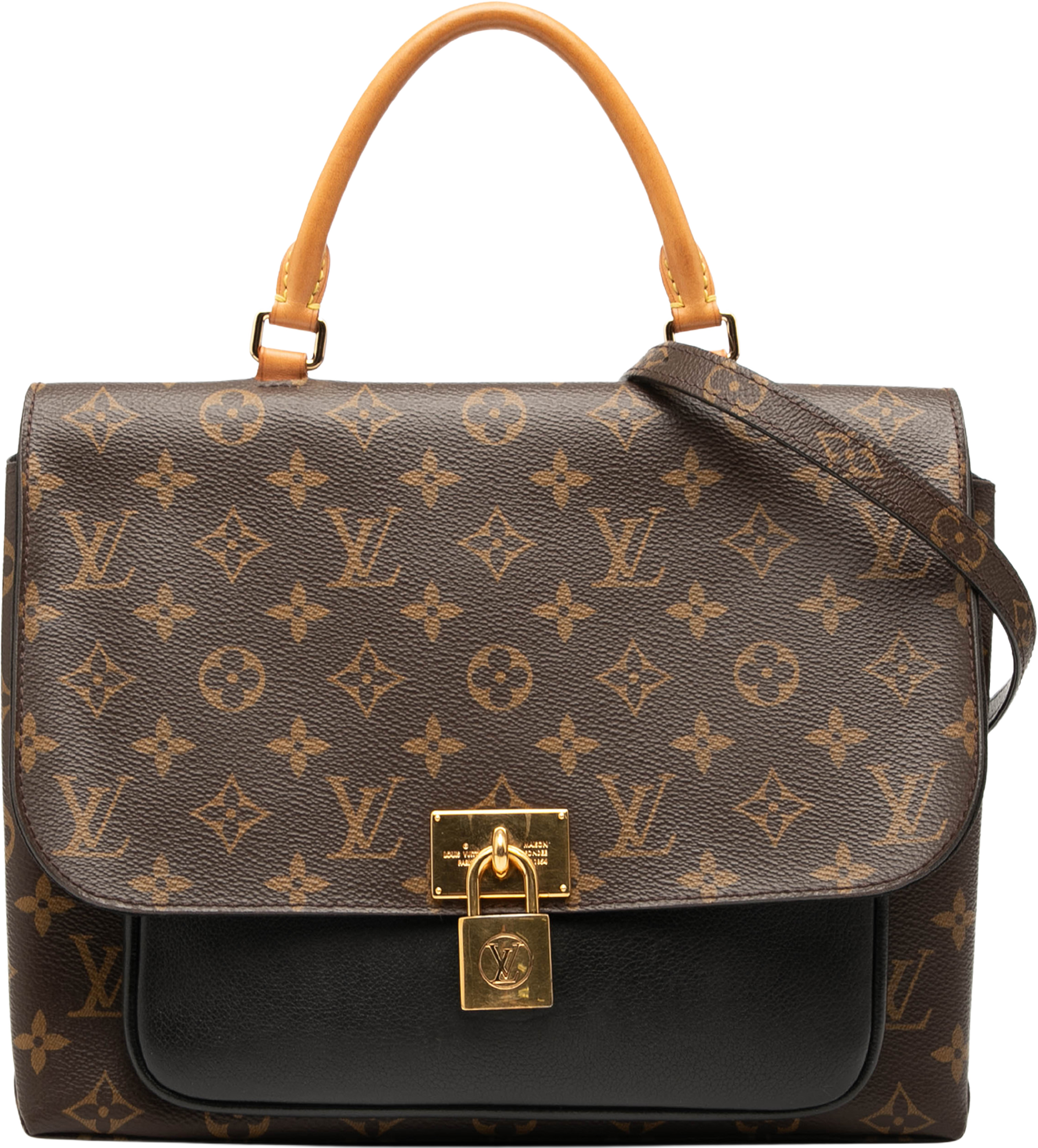 Louis Vuitton Monogram Marignan, från Luxclusif, i färgen brown. Klicka för att öppna bilden i stort format