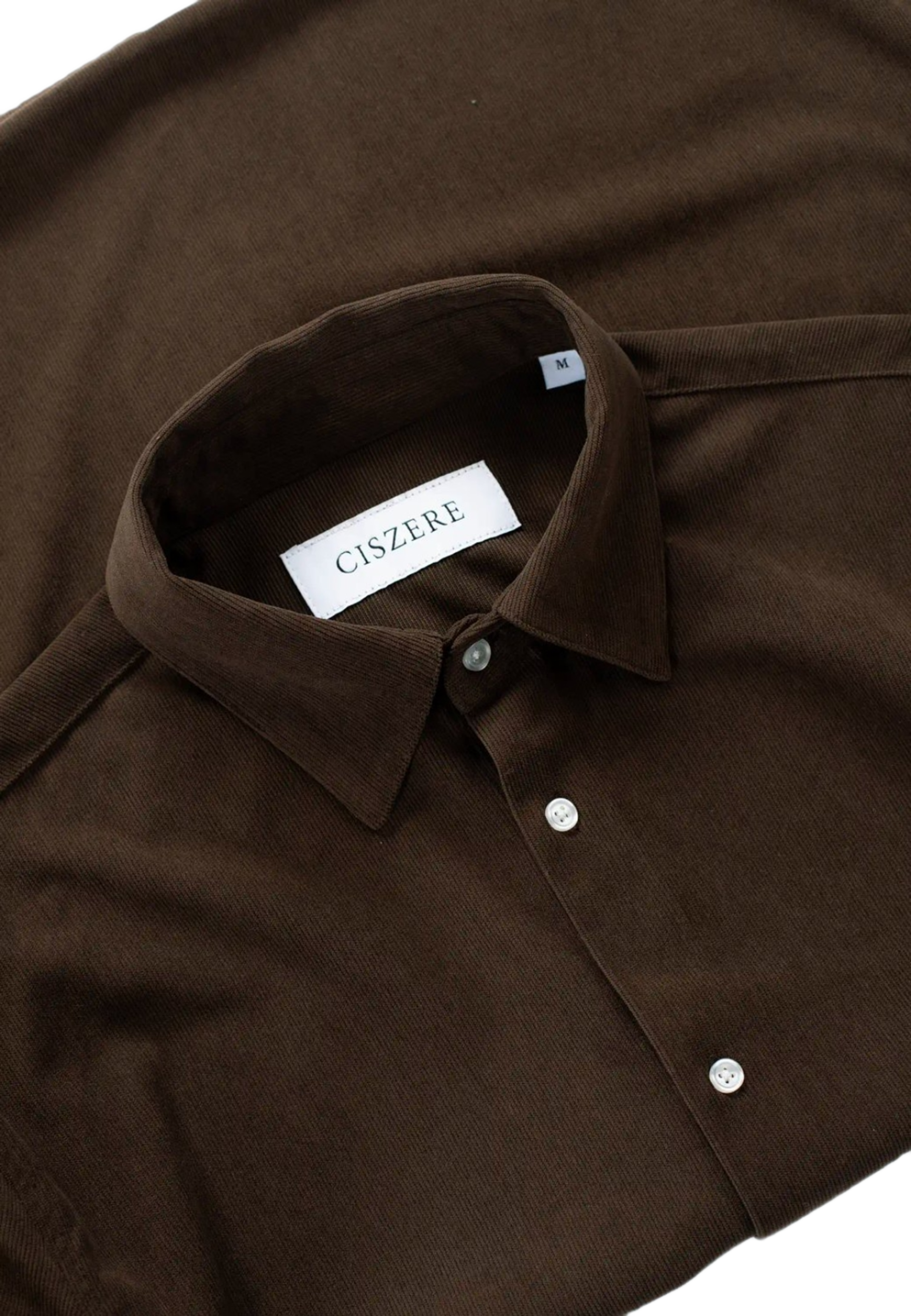 Walker Cord Shirt, från Ciszere, i färgen brown. Klicka för att öppna bilden i stort format
