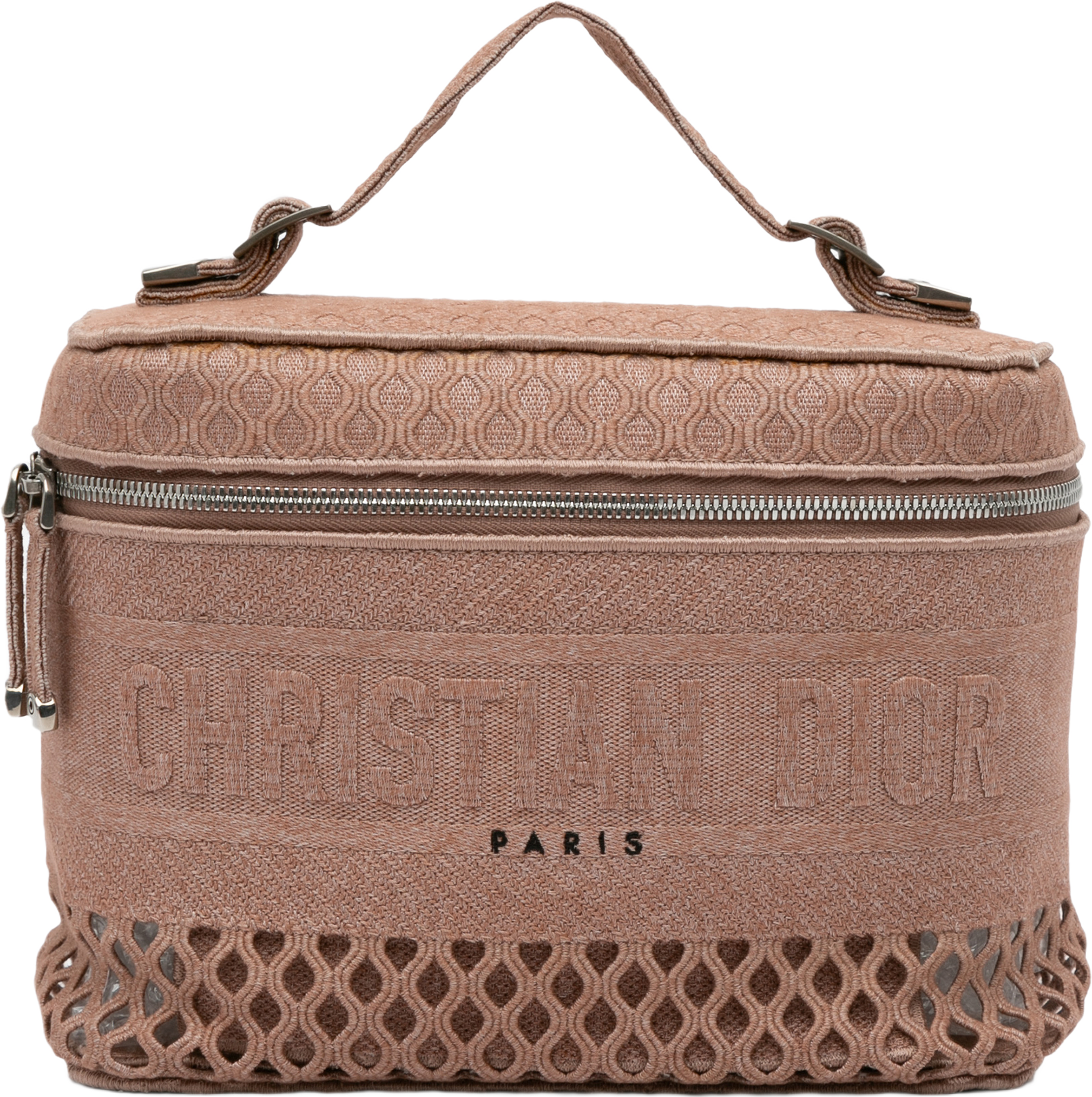 Dior Mesh Embroidered Diortravel Vanity Case
