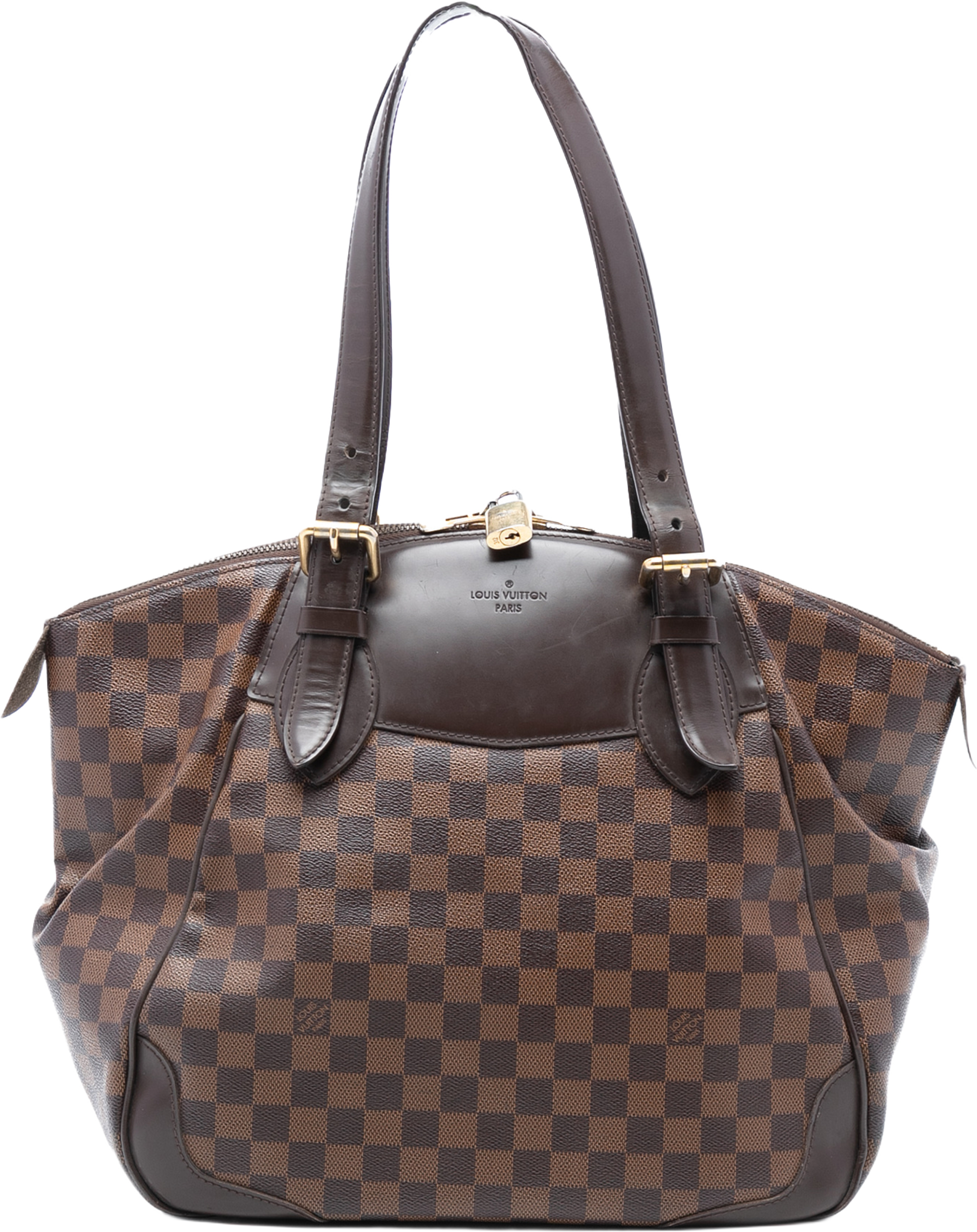 Louis Vuitton Damier Ebene Verona Gm, från Luxclusif, i färgen brown. Klicka för att öppna bilden i stort format