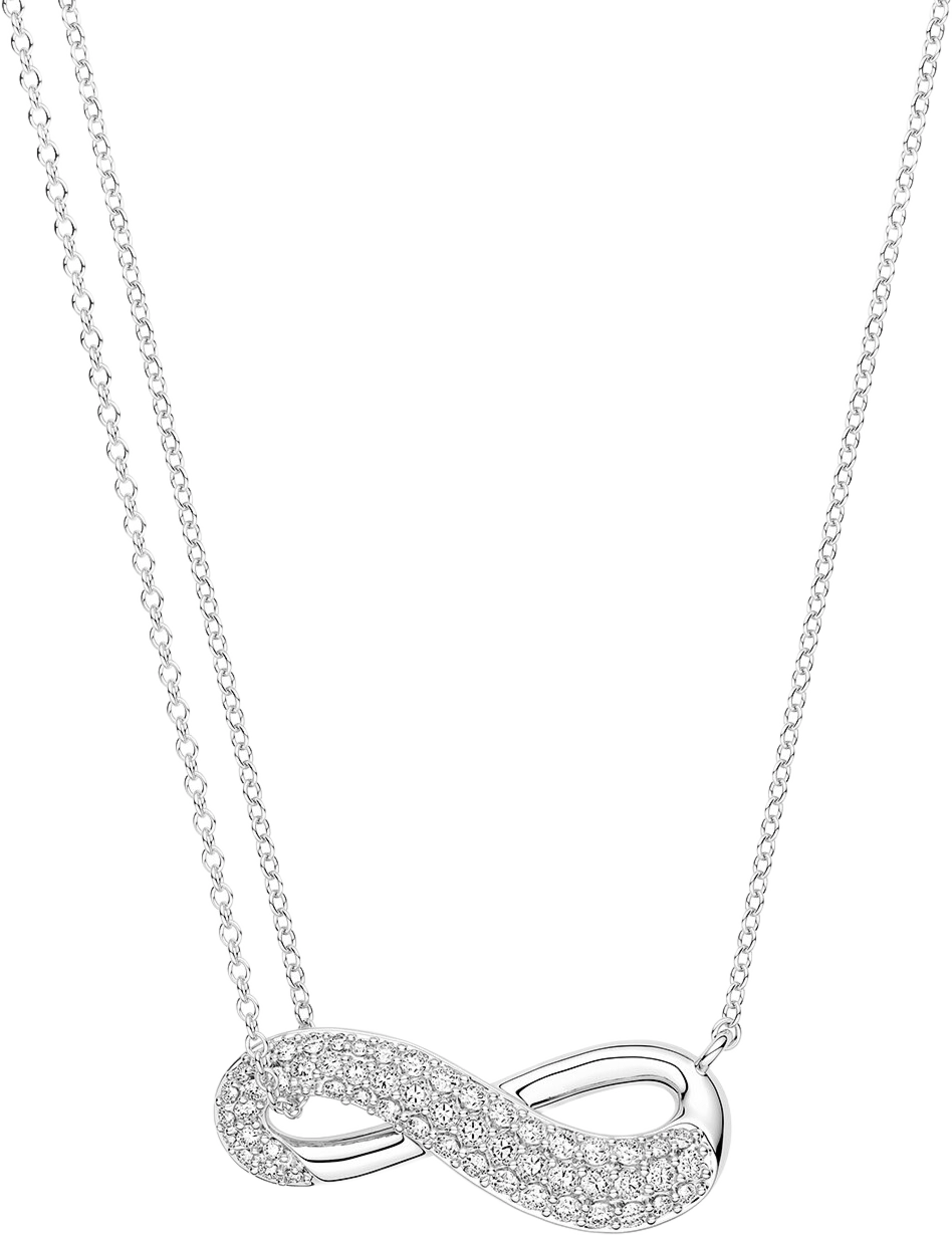 Infinito Necklace, från Sif Jakobs Jewellery, i färgen silver. Klicka för att öppna bilden i stort format