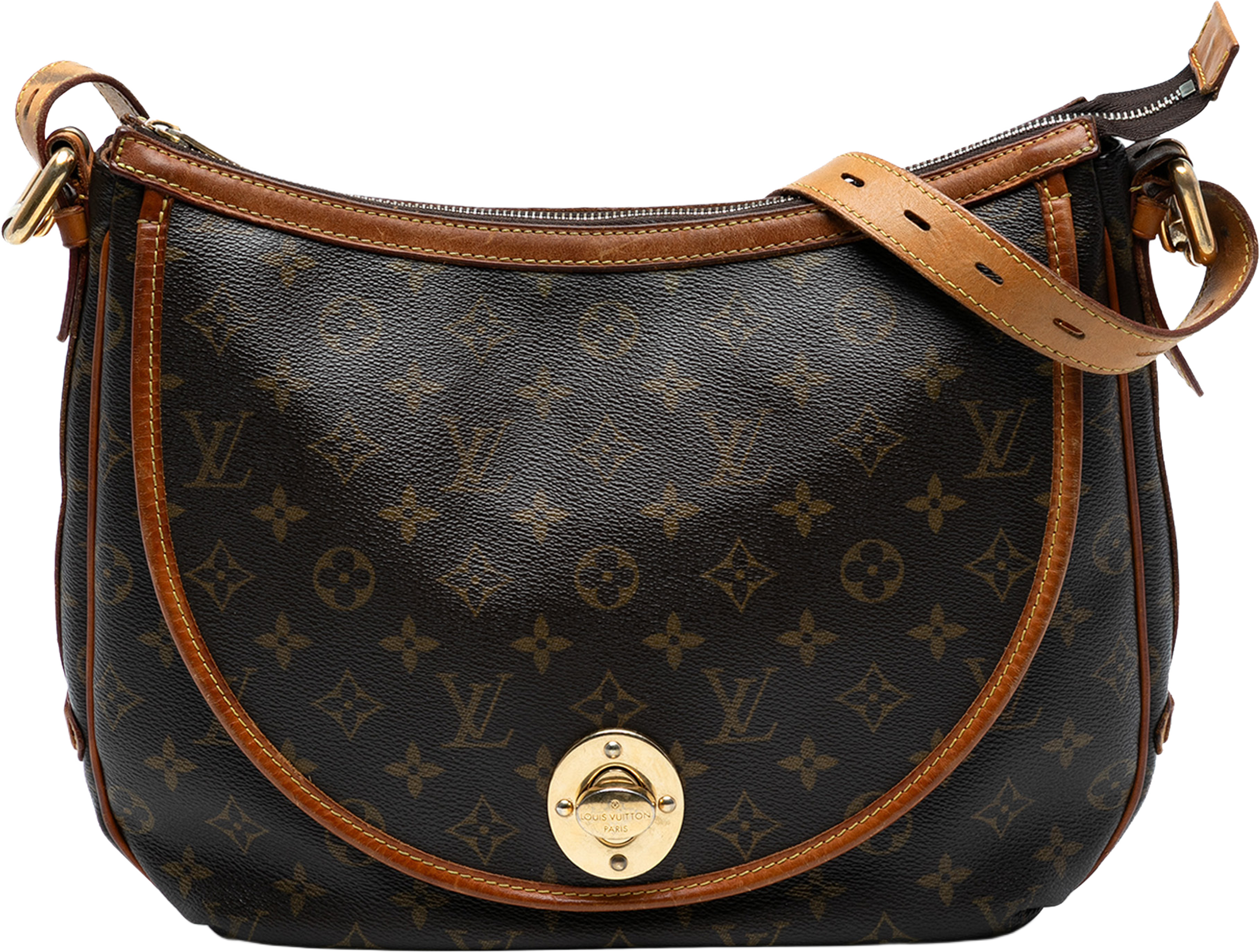 Louis Vuitton Monogram Tulum Gm, från Luxclusif, i färgen brown. Klicka för att öppna bilden i stort format