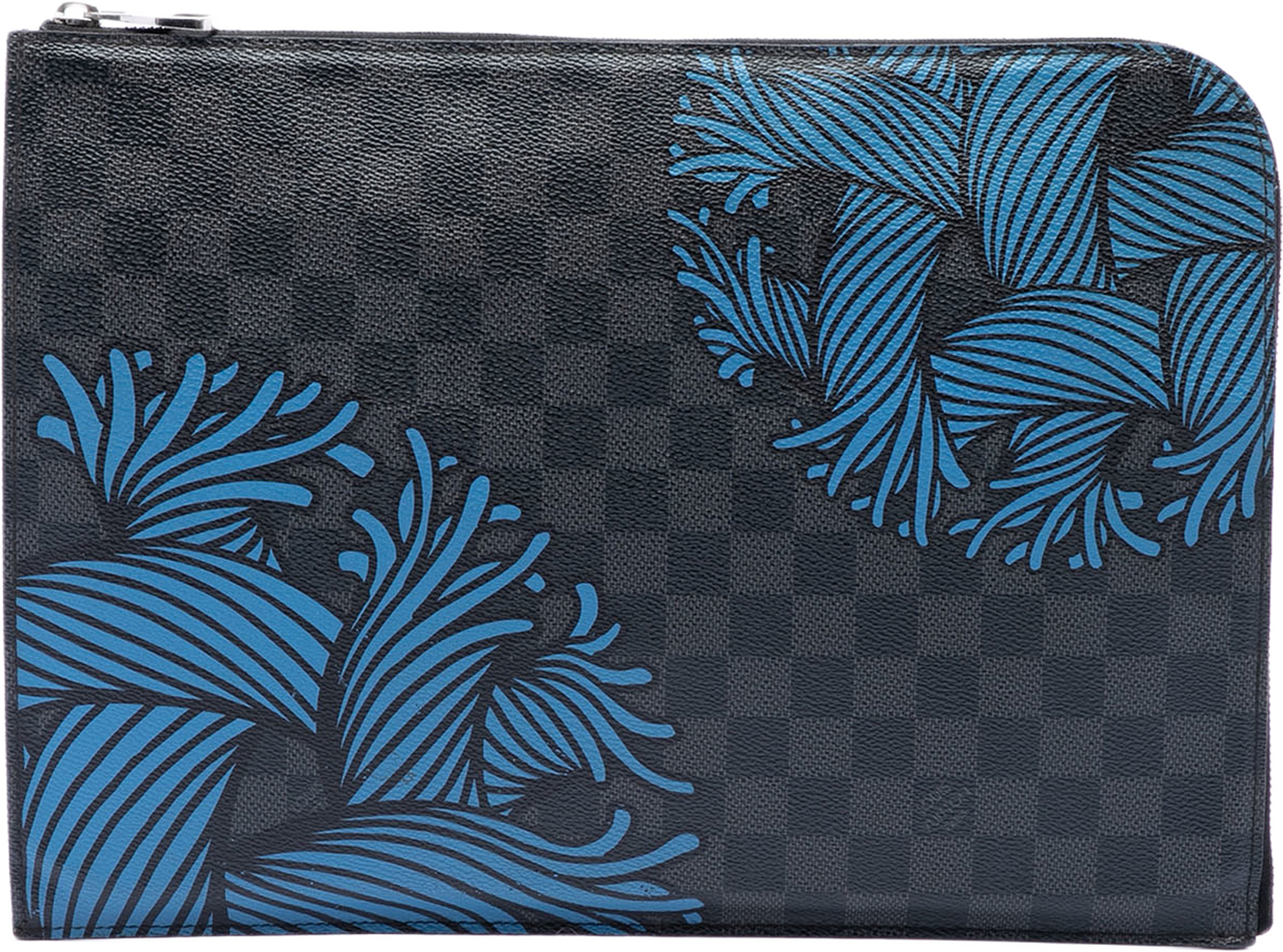 Louis Vuitton Christopher Nemeth Damier Graphite Pochette Jour Gm, från Luxclusif, i färgen svart. Klicka för att öppna bilden i stort format