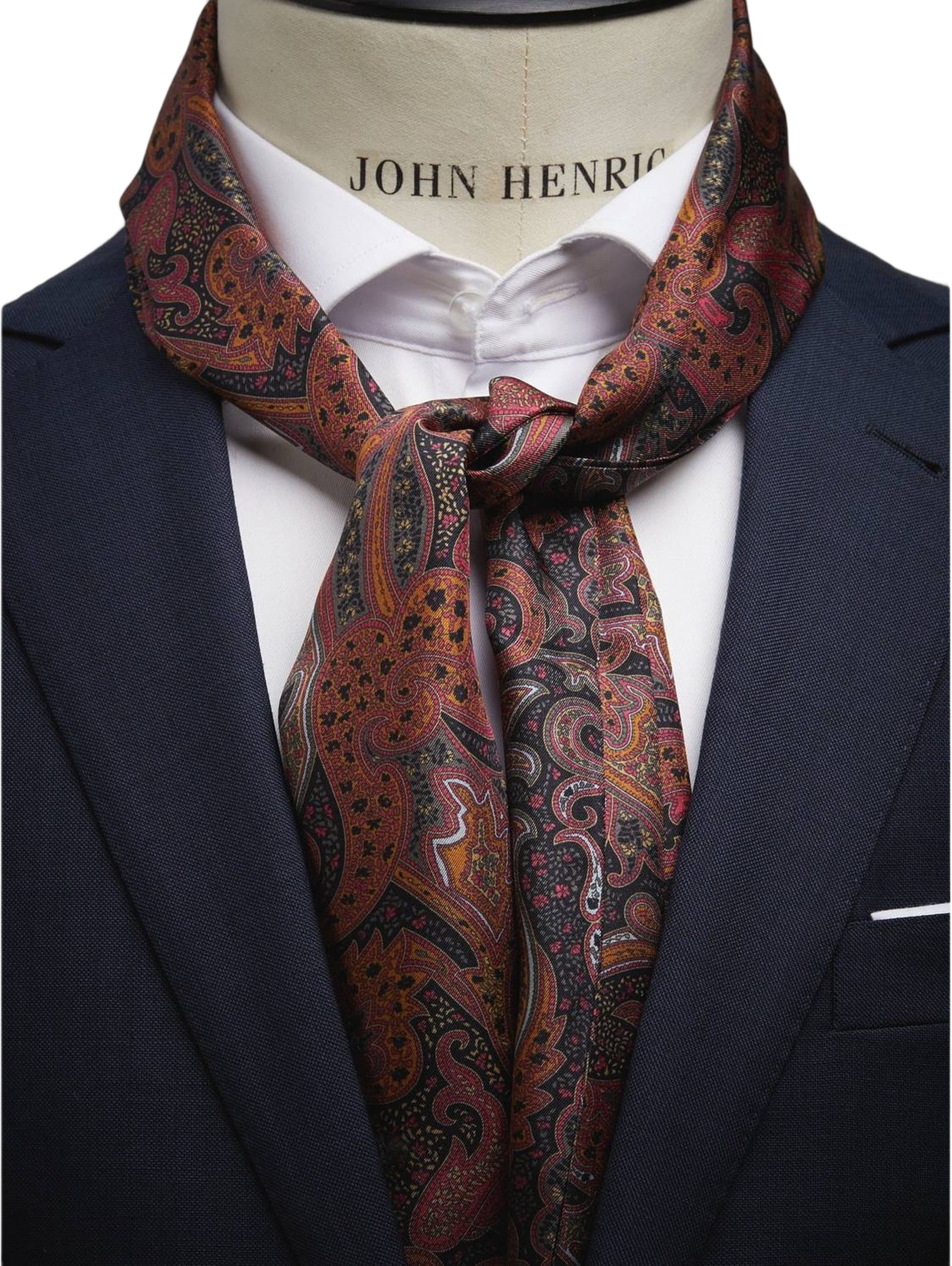 Silk Scarf Paisley