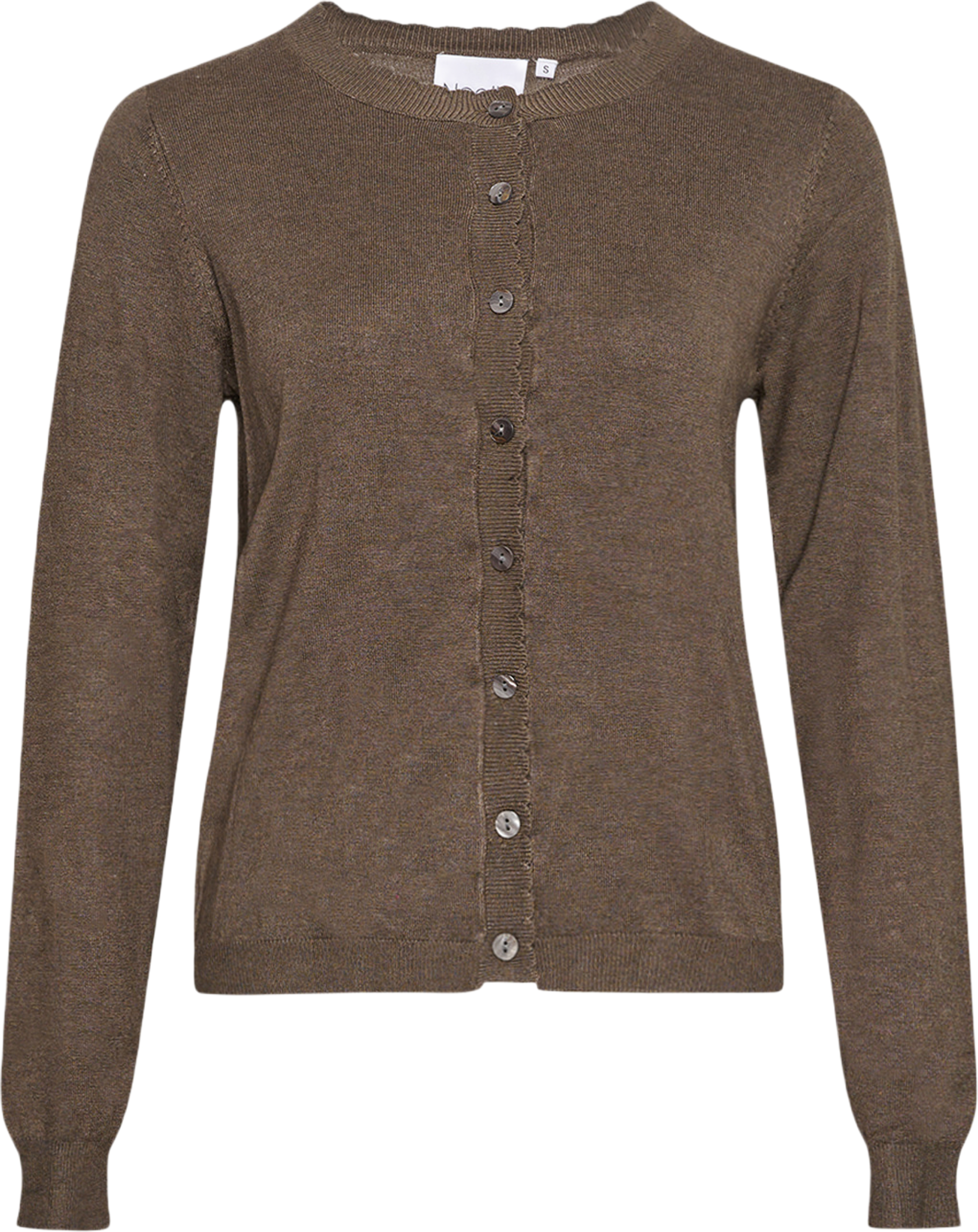 Ayla Knit Cardigan - Brown