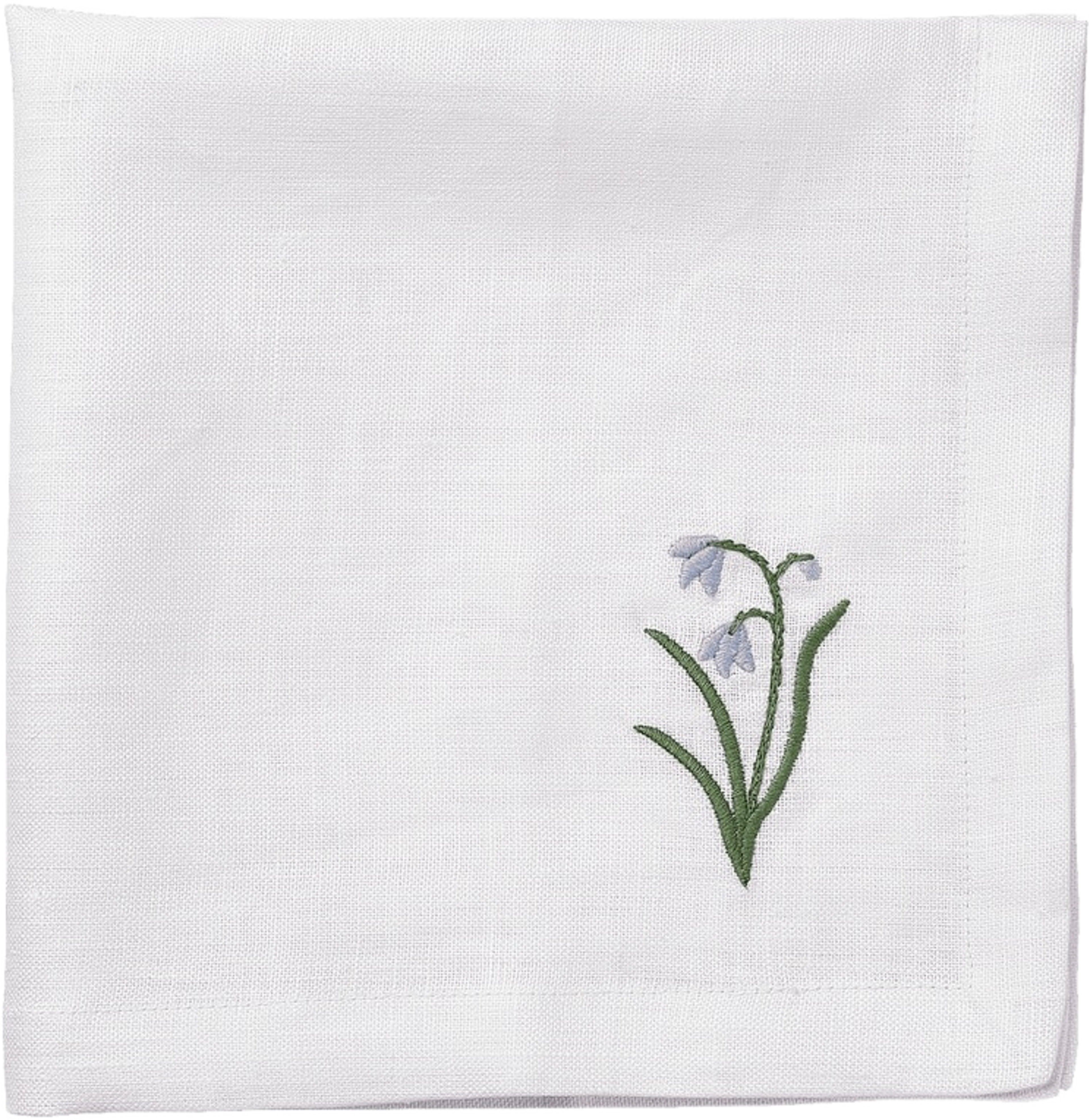 Bouquet Servett - 45x45 Cm, från Pick A Poppy, i färgen light blue. Klicka för att öppna bilden i stort format