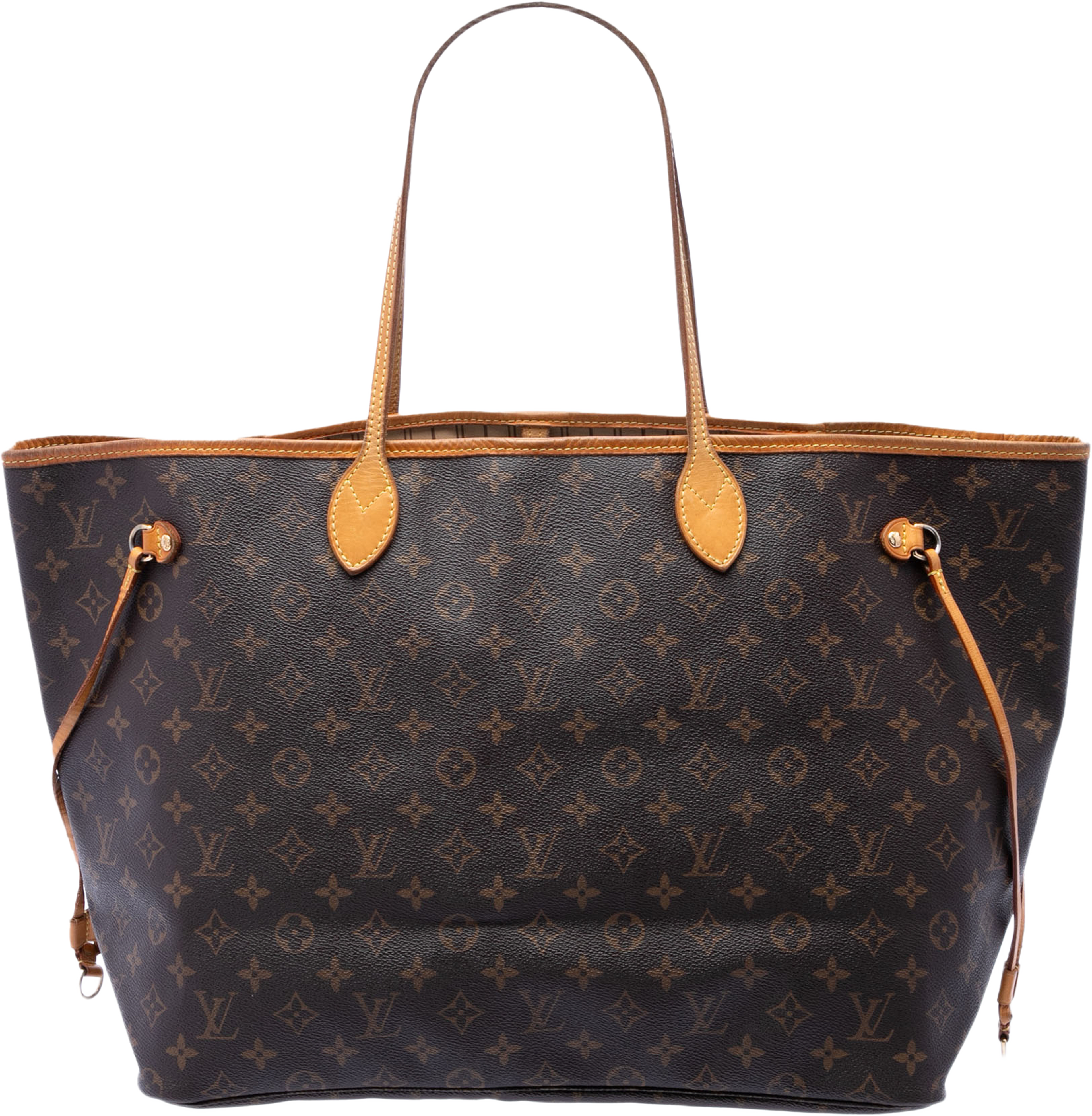 Louis Vuitton Monogram Neverfull Gm, från Luxclusif, i färgen brown. Klicka för att öppna bilden i stort format