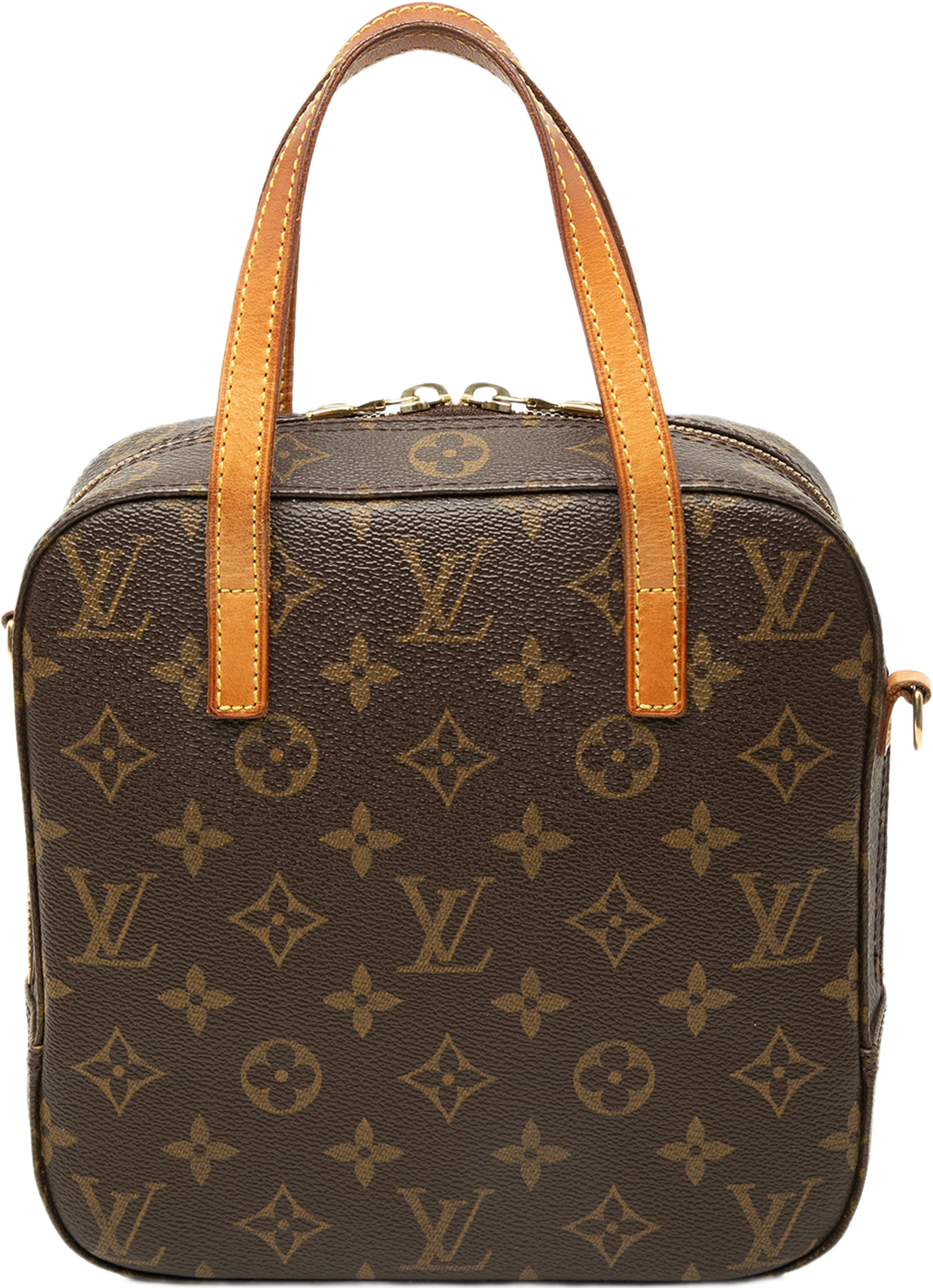 Louis Vuitton Monogram Spontini, från Luxclusif, i färgen brun. Klicka för att öppna bilden i stort format