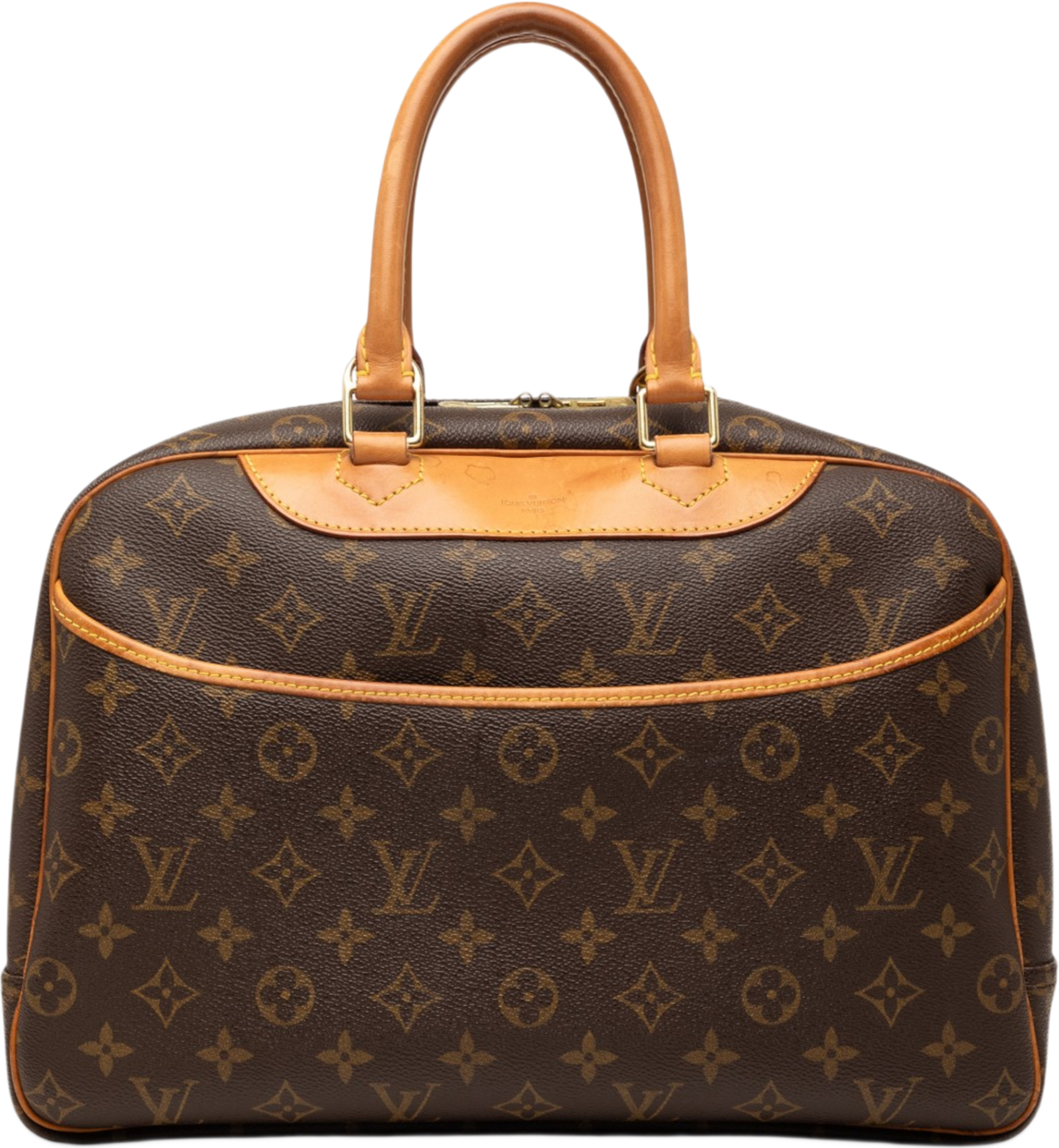 Louis Vuitton Monogram Deauville, från Luxclusif, i färgen brown. Klicka för att öppna bilden i stort format