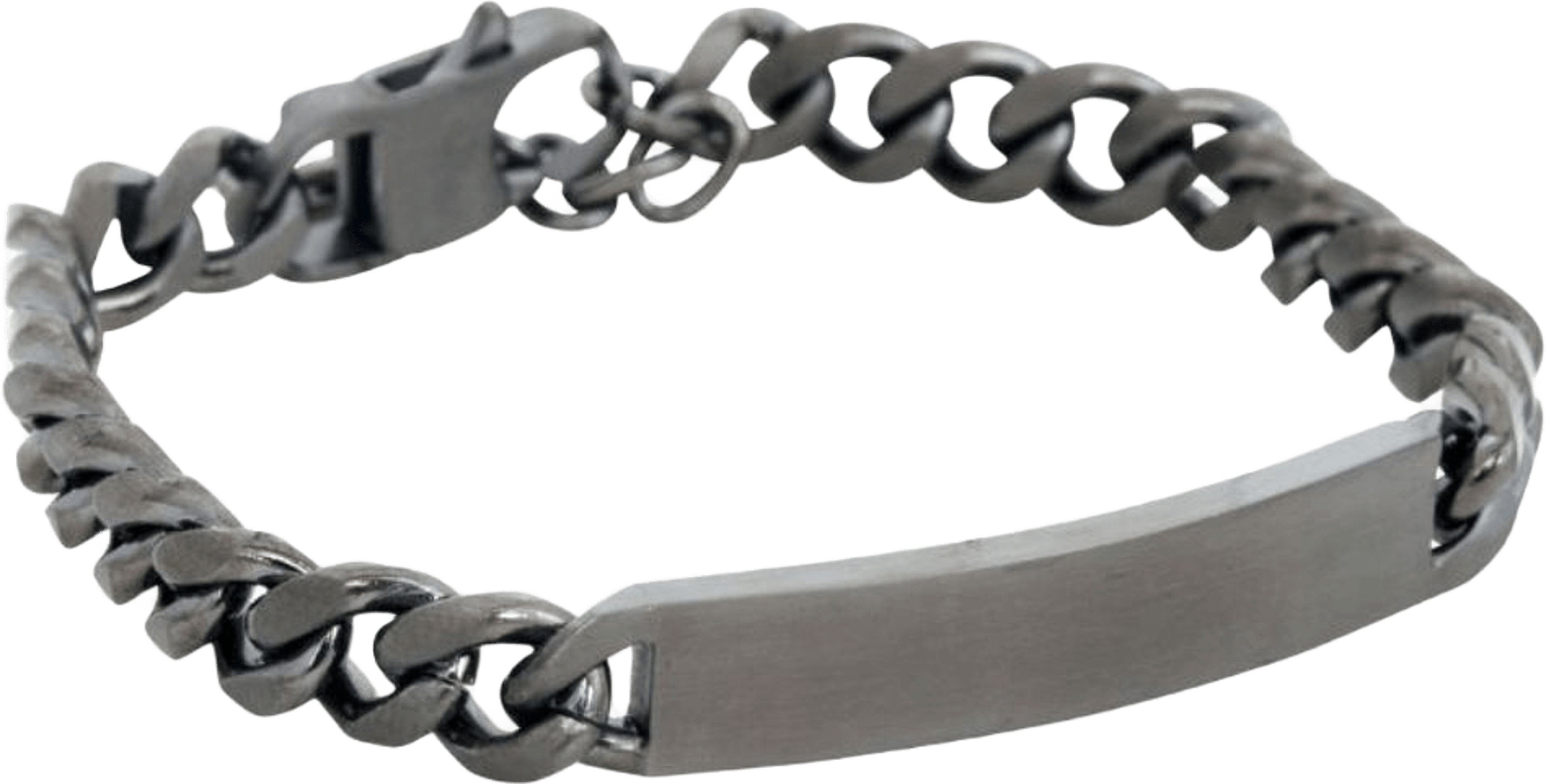 Sebastian Steel Bracelet Black