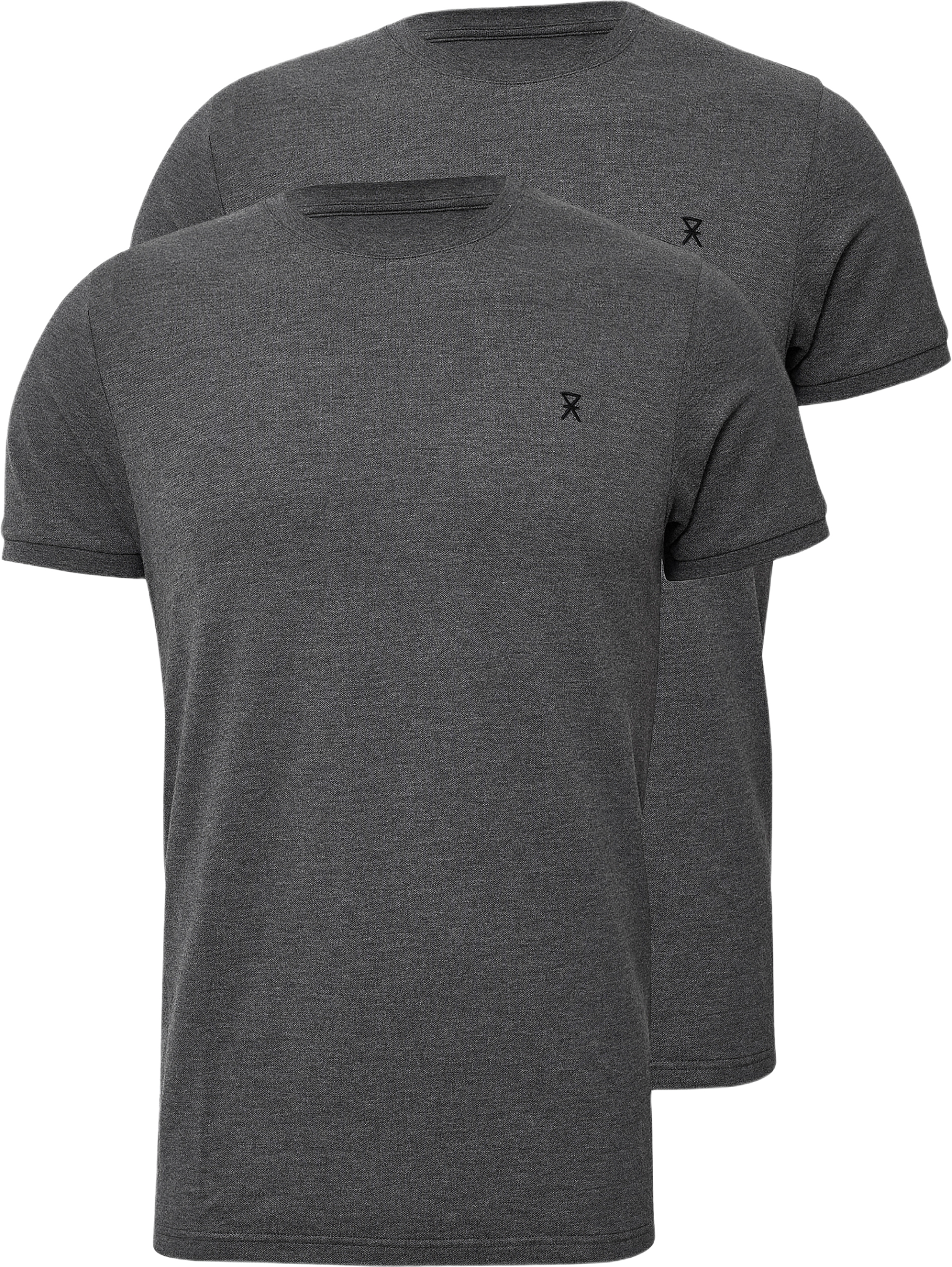 2-pack Bambu, Pique T-shirt, Navy