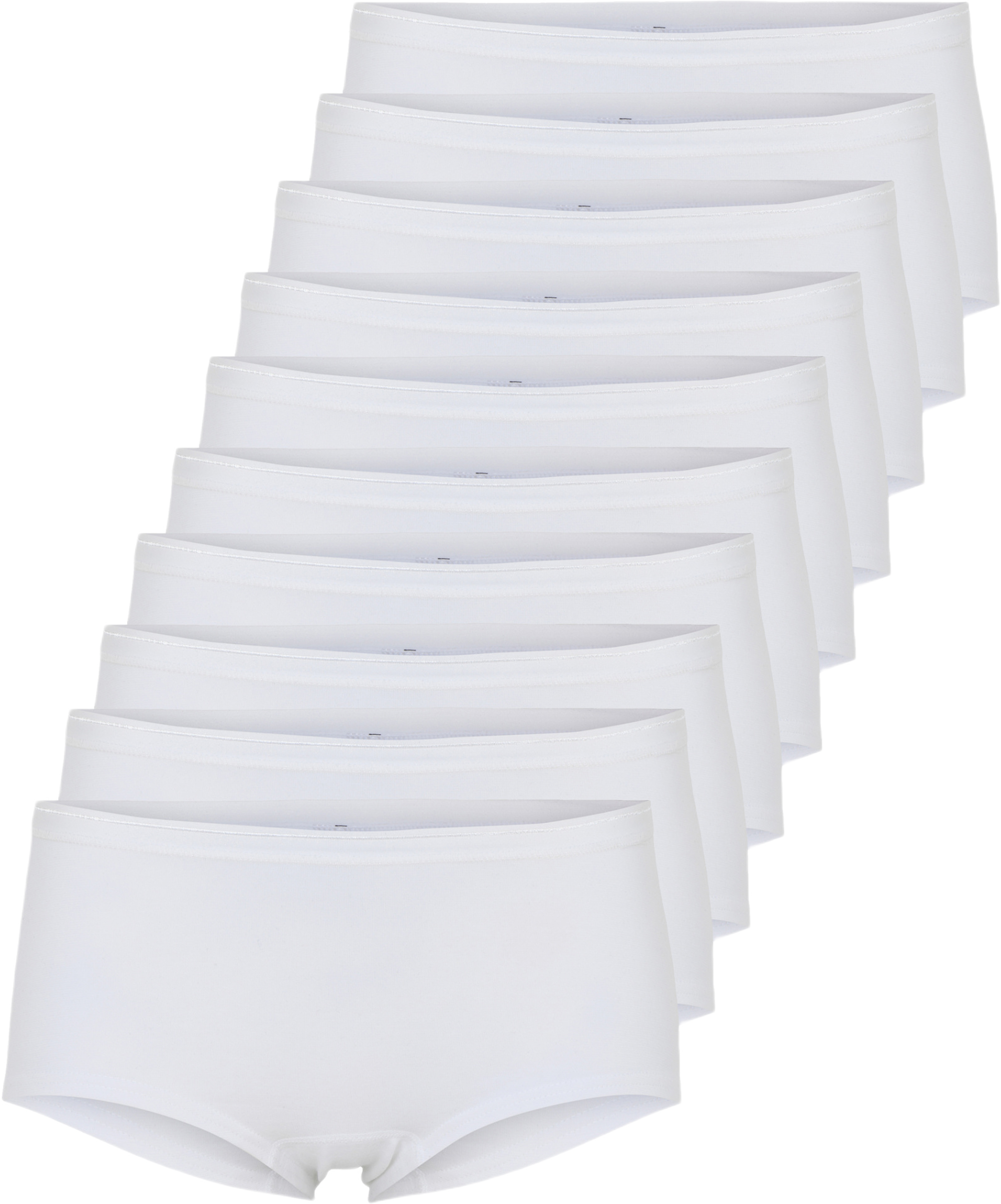 Ekologisk Bomull, Hipster Trosar, 10-pack, Svart