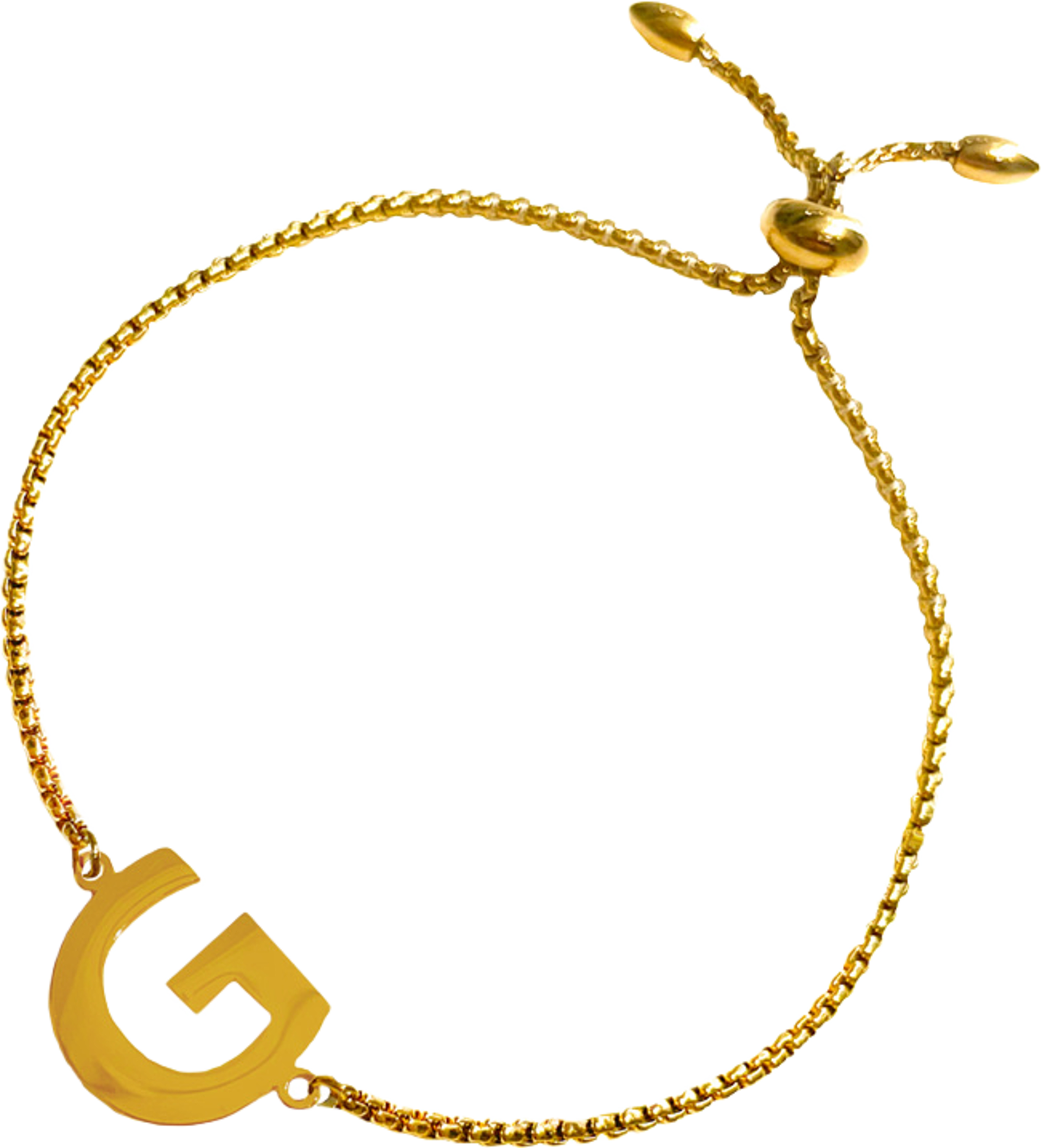 New Identity Bracelet D Gold