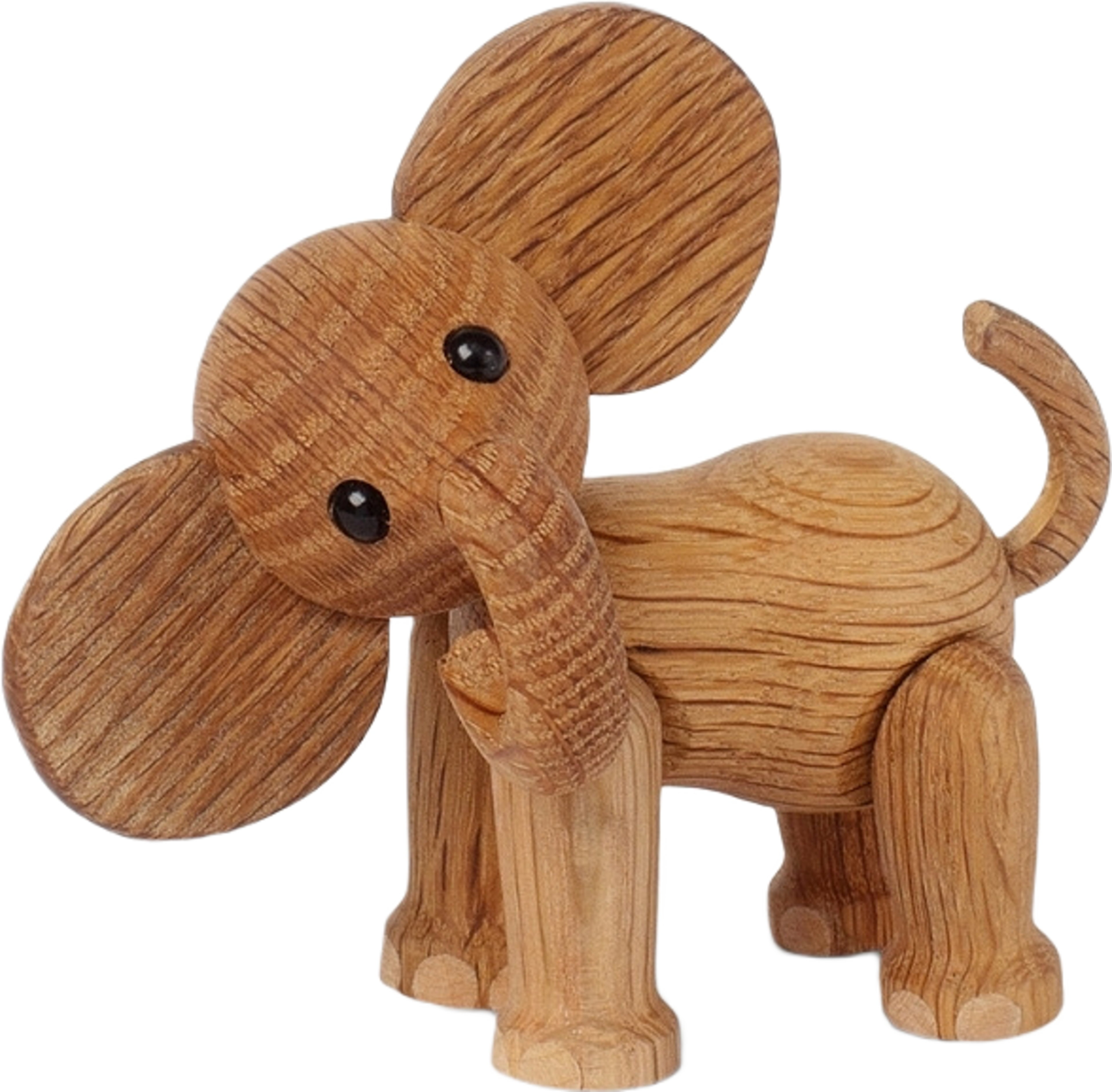 Ella Elefant Baby Trädekoration 9 Cm Ek/lönn
