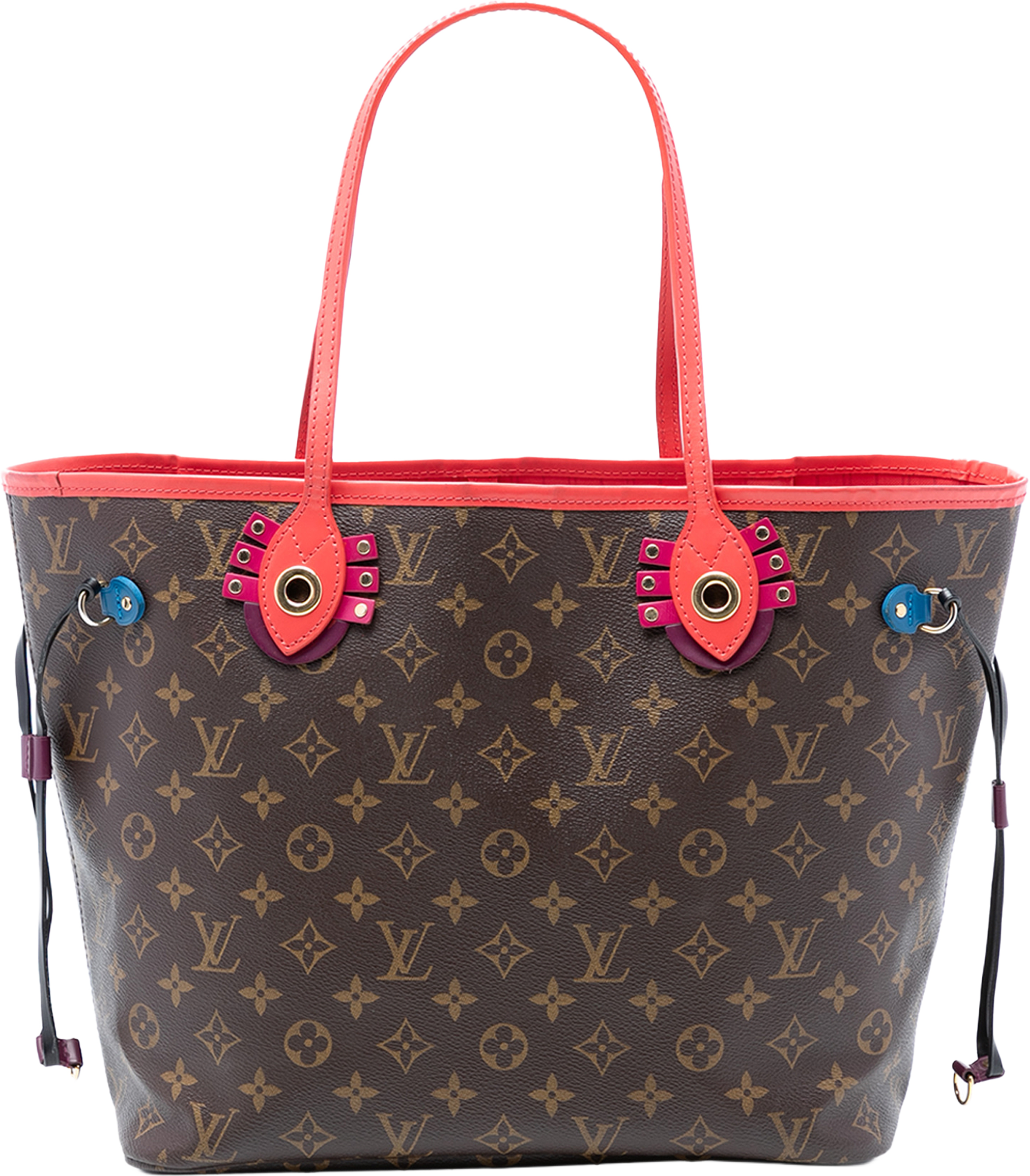 Louis Vuitton Monogram Totem Neo Neverfull Mm, från Luxclusif, i färgen brown. Klicka för att öppna bilden i stort format