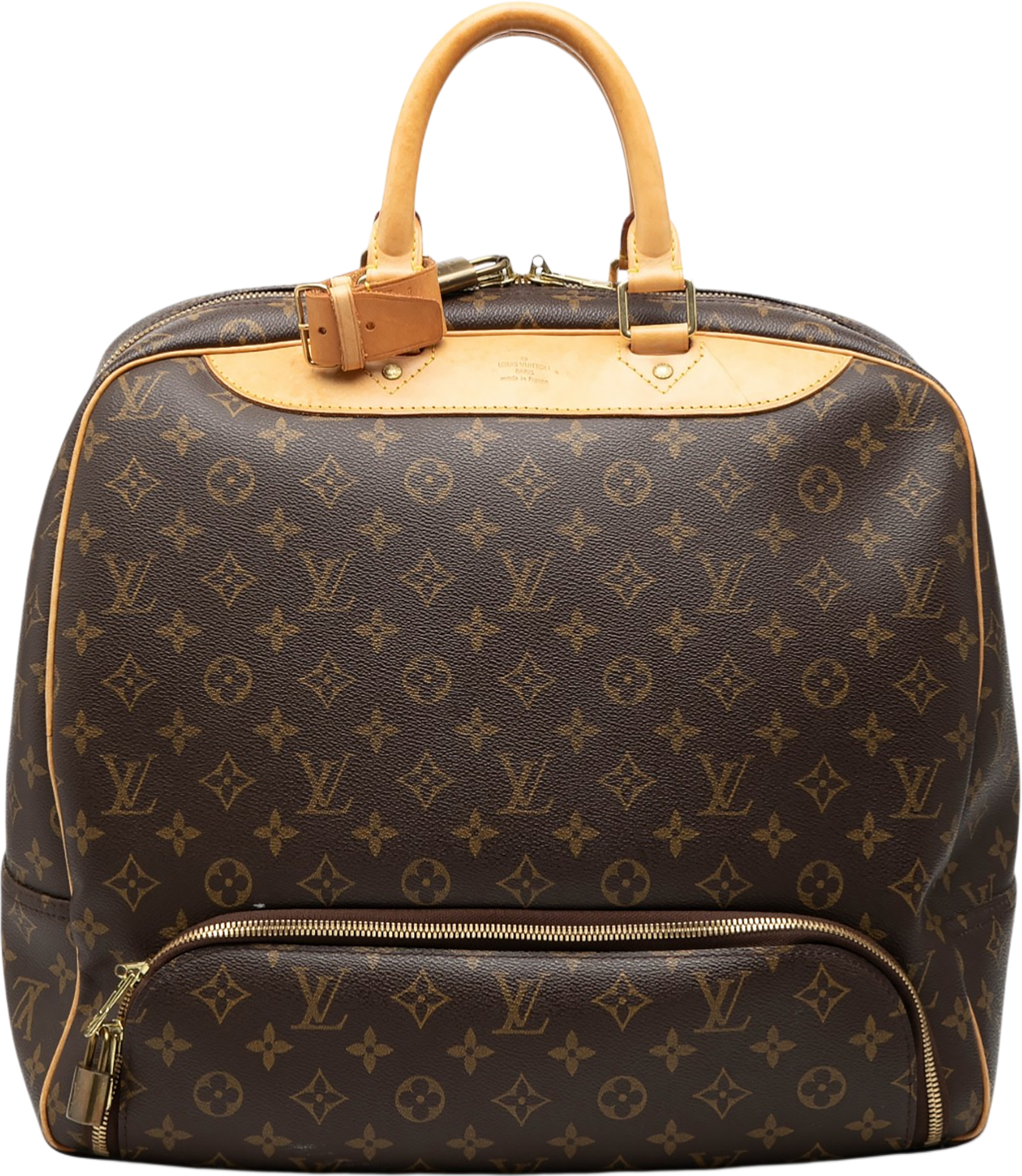 Louis Vuitton Monogram Evasion, från Luxclusif, i färgen brown. Klicka för att öppna bilden i stort format