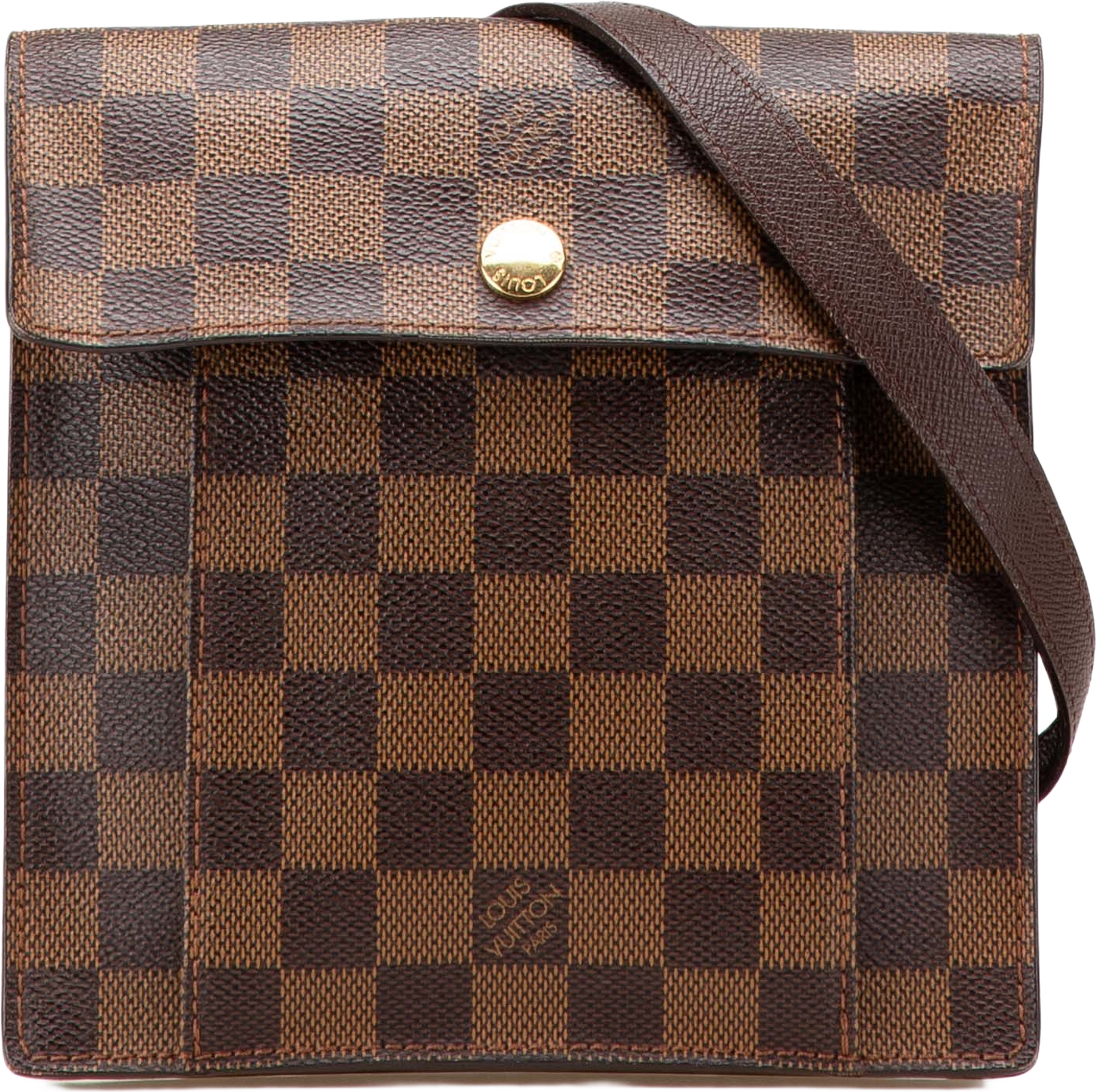 Louis Vuitton Damier Ebene Pimlico, från Luxclusif, i färgen brown. Klicka för att öppna bilden i stort format