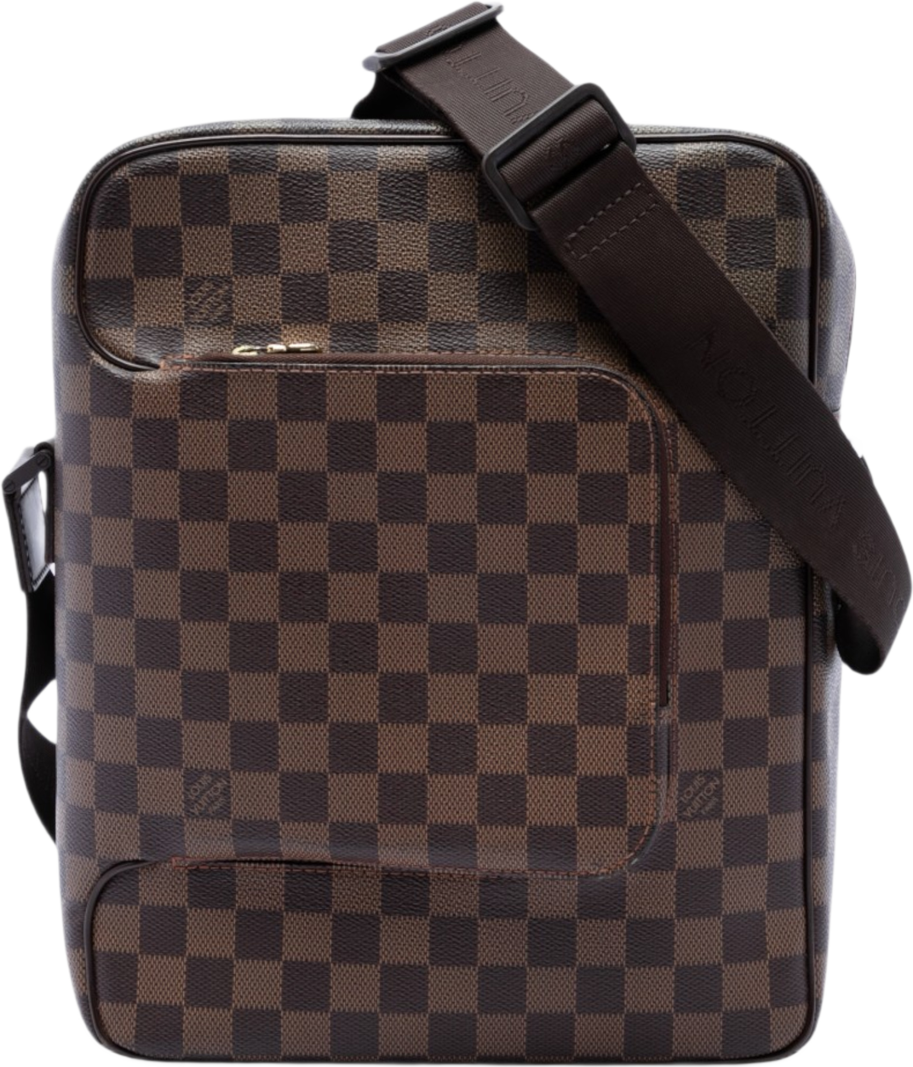 Louis Vuitton Damier Ebene Olav Mm, från Luxclusif, i färgen brun. Klicka för att öppna bilden i stort format