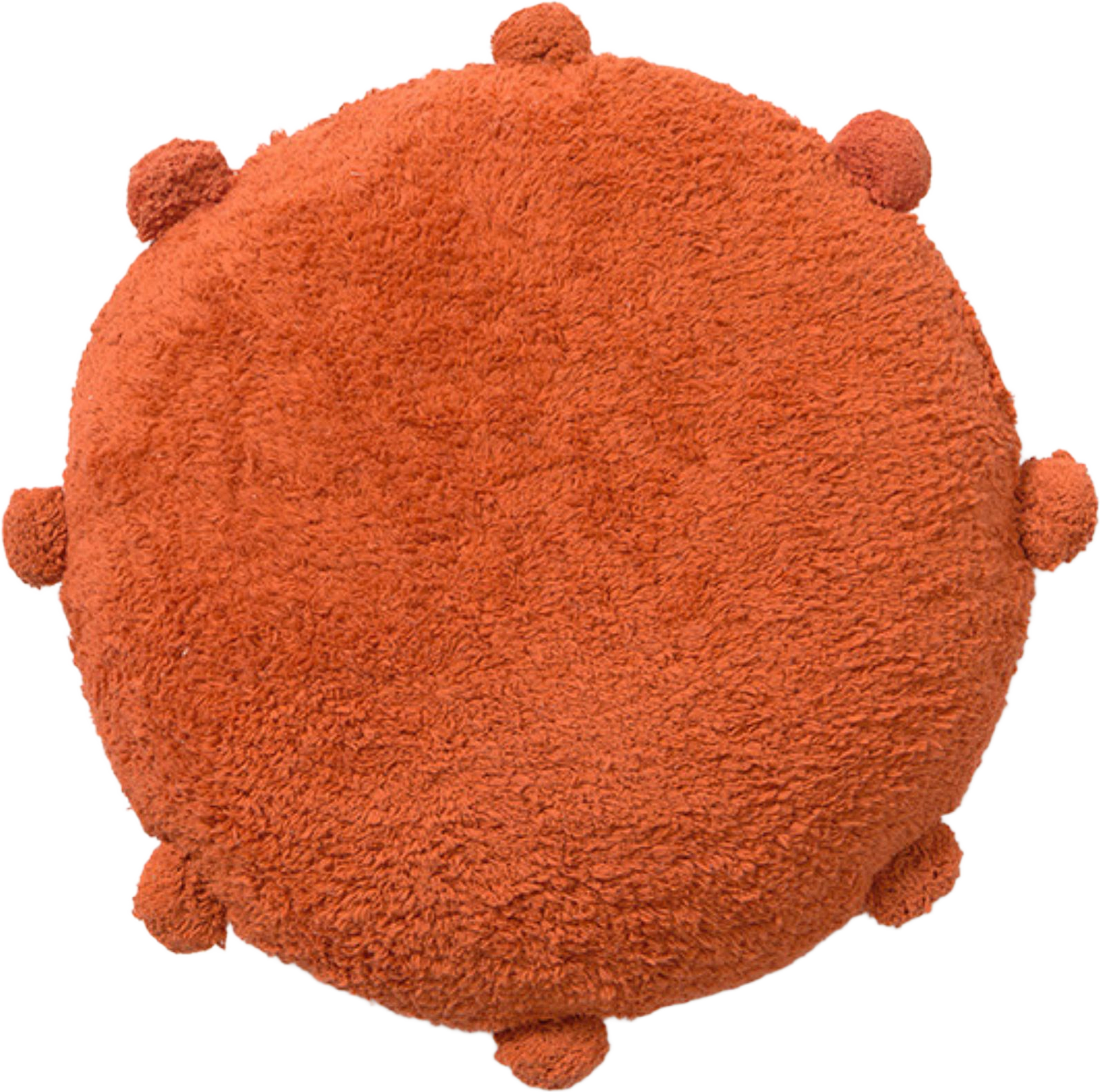 Golvkudde Bubbly, från LORENA CANALS, i färgen terrakotta. Klicka för att öppna bilden i stort format