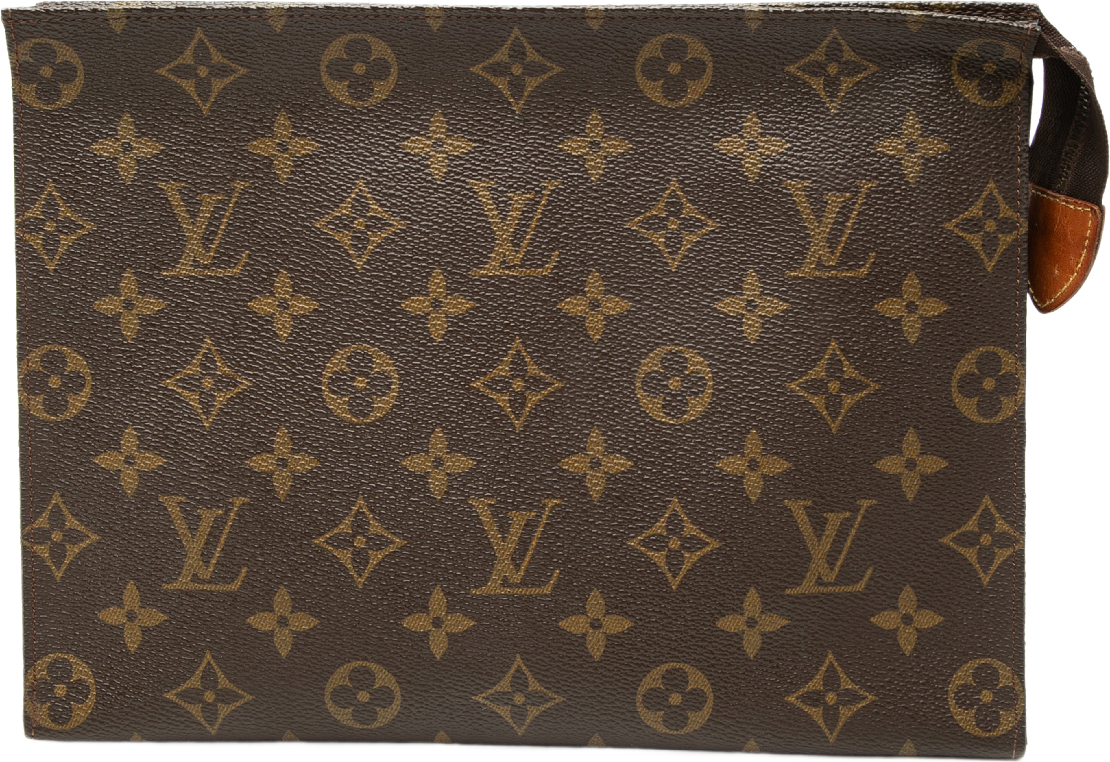 Louis Vuitton Monogram Toiletry Pouch 26, från Luxclusif, i färgen brown. Klicka för att öppna bilden i stort format