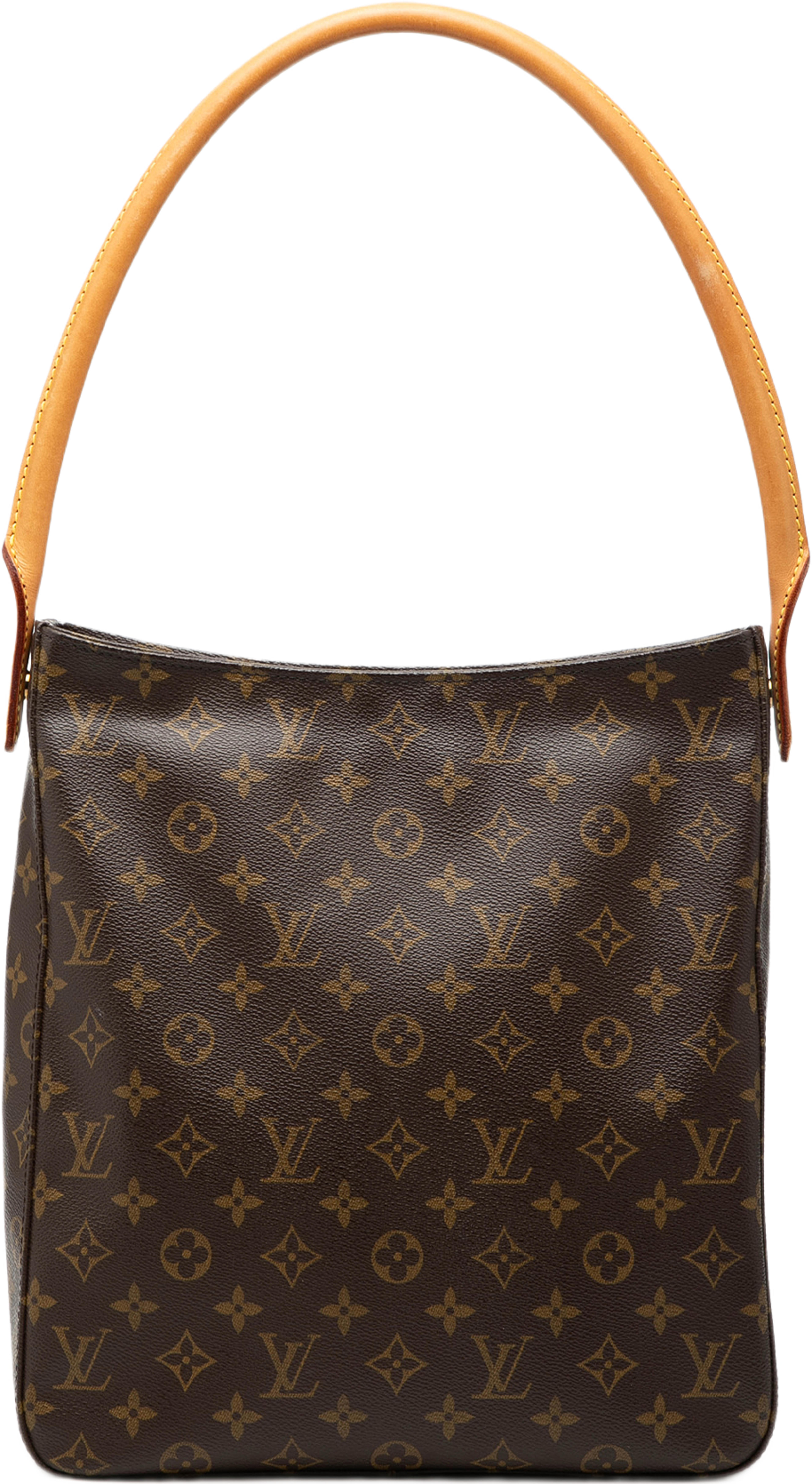 Louis Vuitton Monogram Looping Gm, från Luxclusif, i färgen brun. Klicka för att öppna bilden i stort format