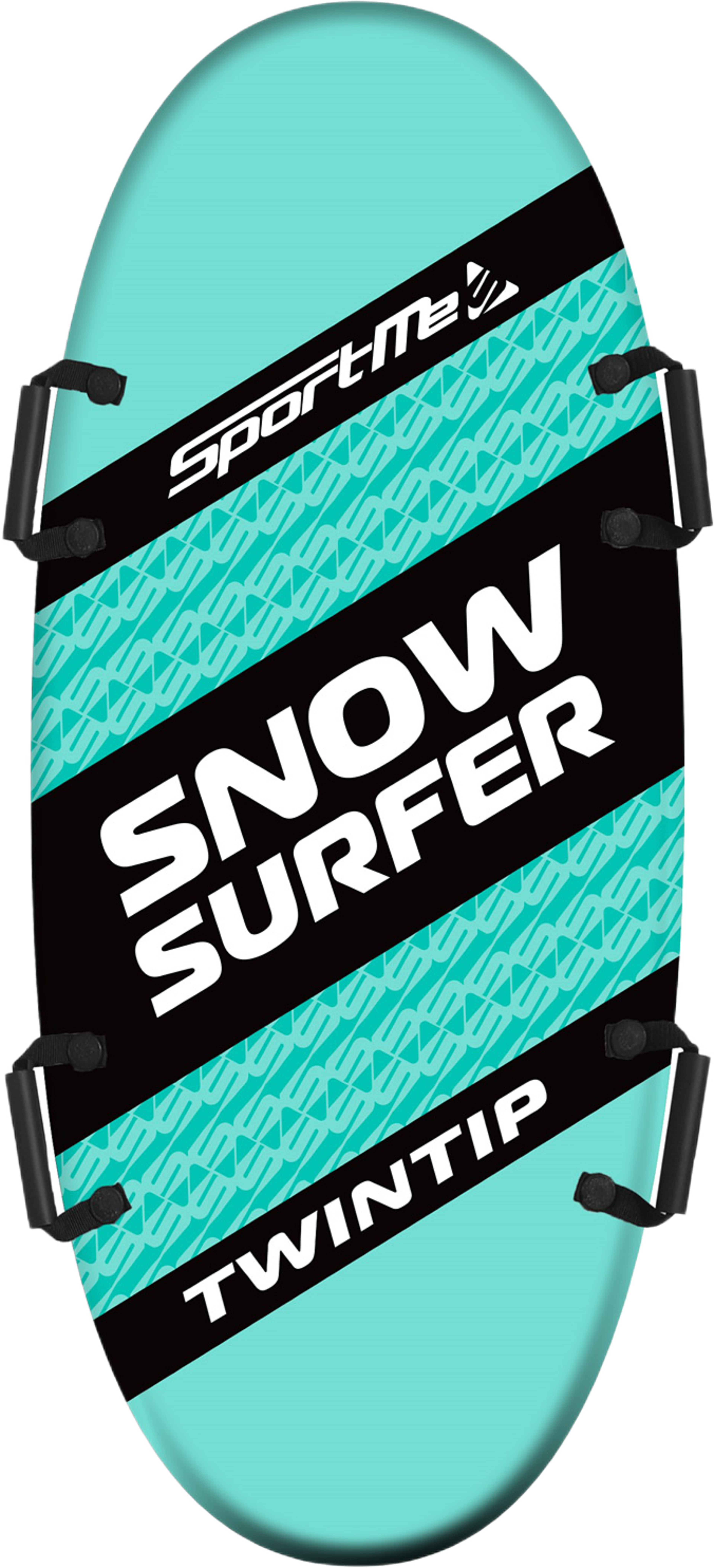 Snowsurfer Twintip, från Sportme, i färgen mint. Klicka för att öppna bilden i stort format