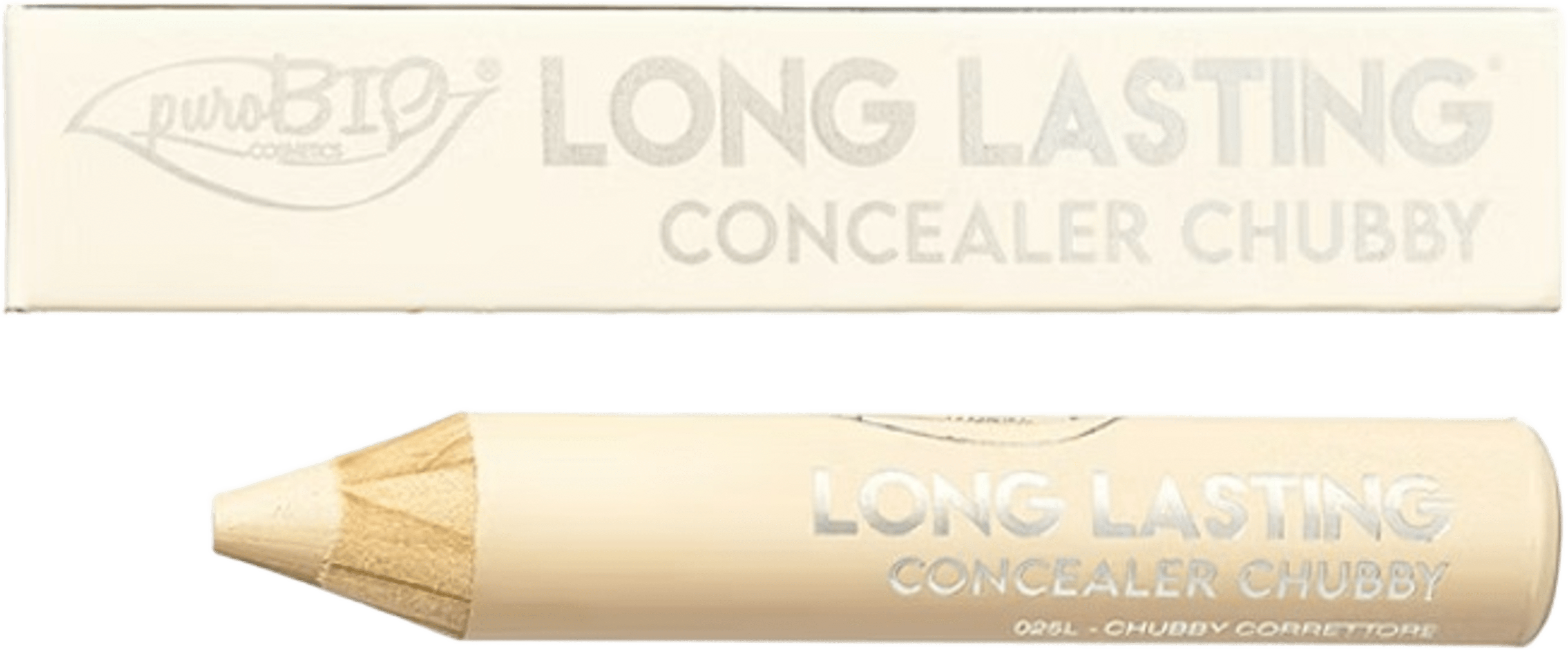 Long Lasting Concealer Chubby Pencil, från PuroBio, i färgen 025l light. Klicka för att öppna bilden i stort format