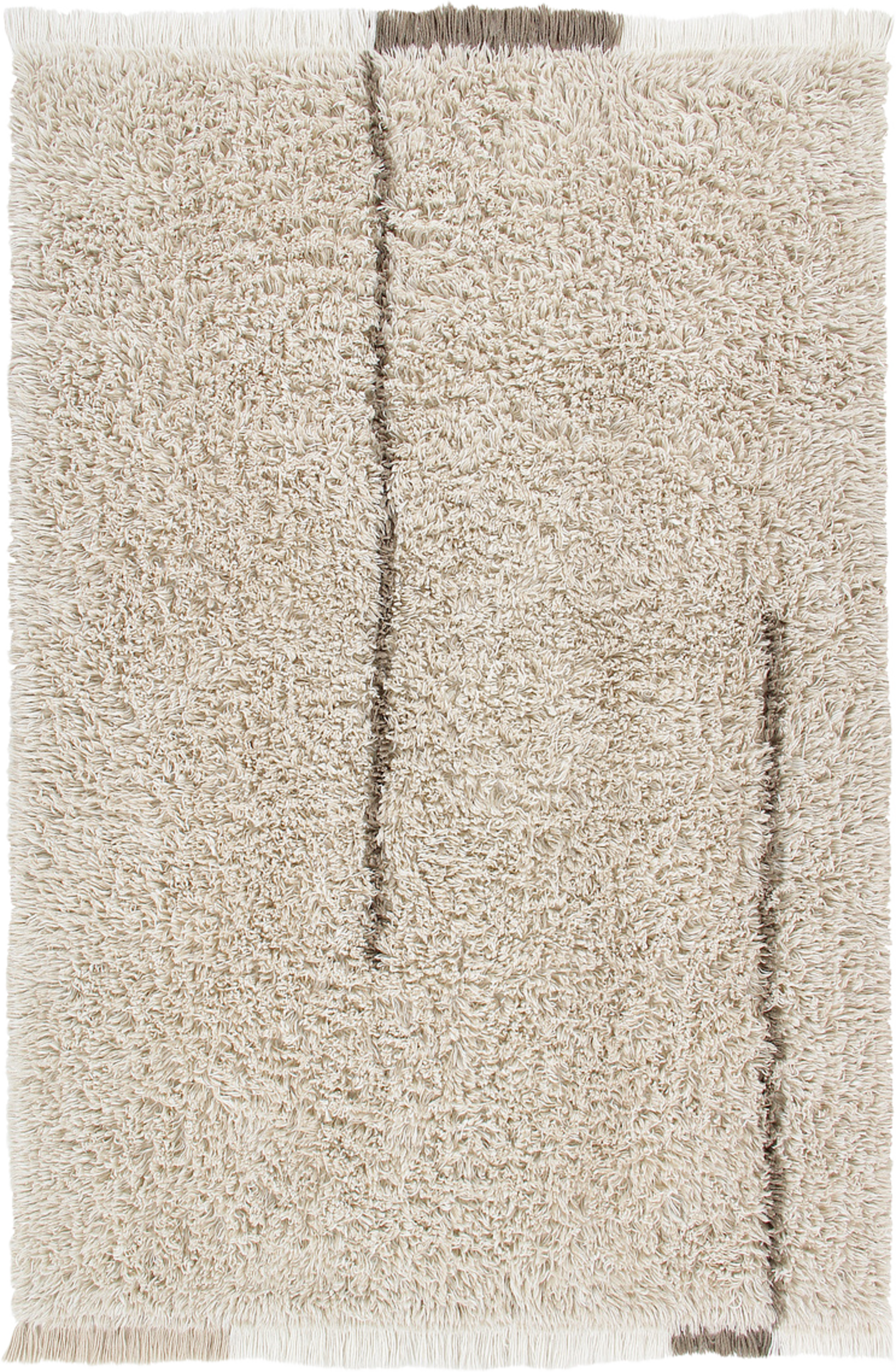 Tvättbar Ullmatta Woolable Soul Xl, från LORENA CANALS, i färgen natural, sandstone, almond frost. Klicka för att öppna bilden i stort format