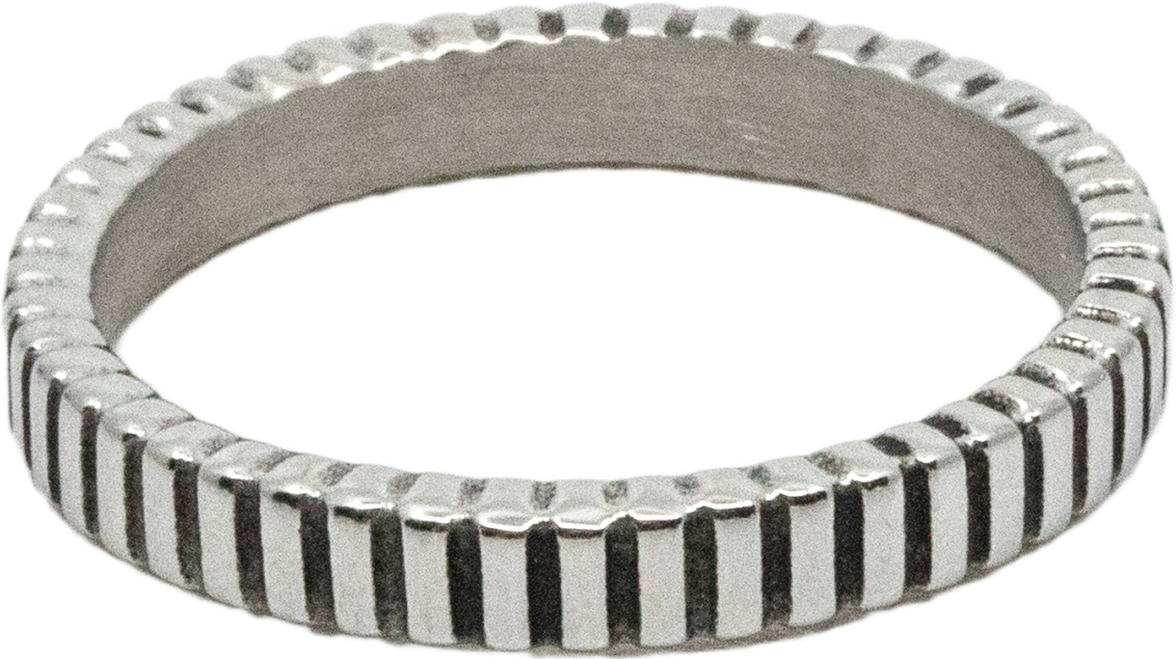Thin Striped Ring