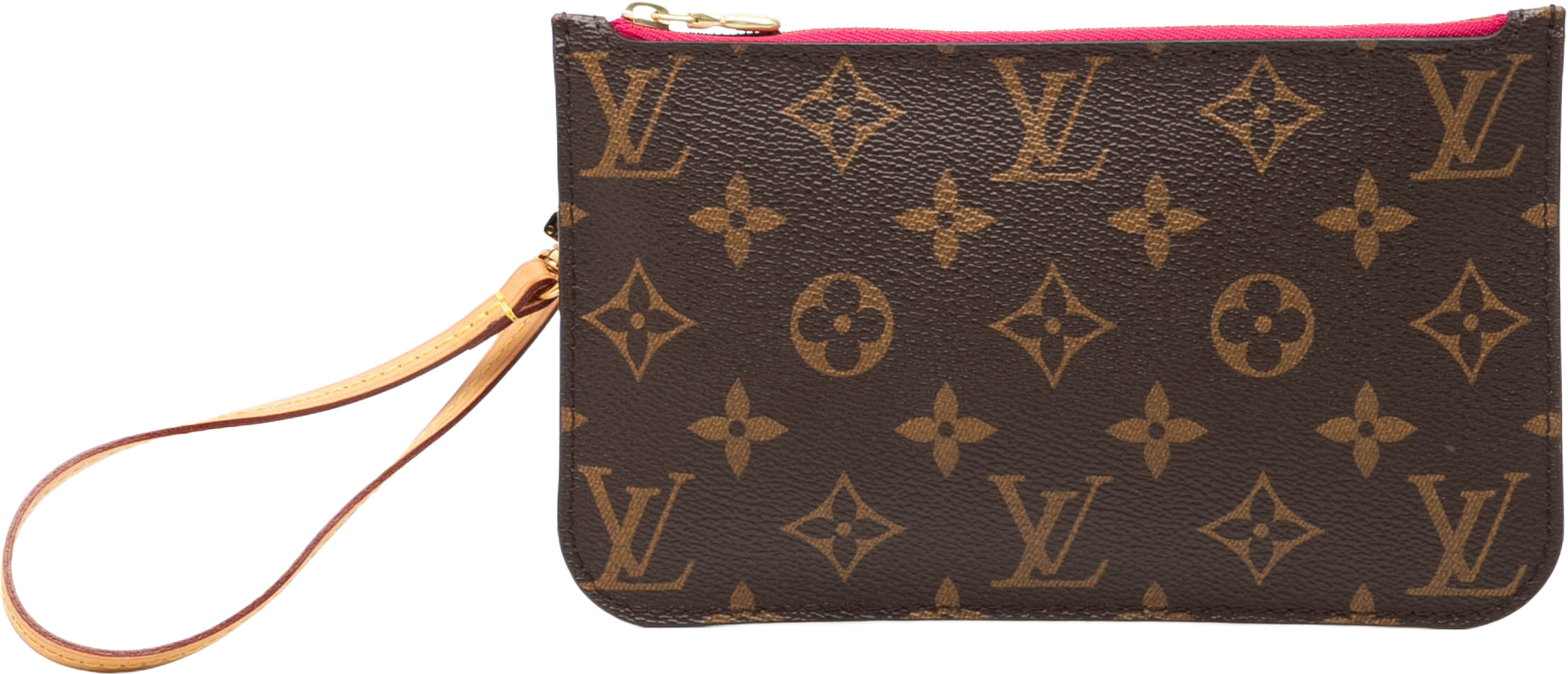 Louis Vuitton Monogram Neverfull Pm Pouch, från Luxclusif, i färgen brown. Klicka för att öppna bilden i stort format