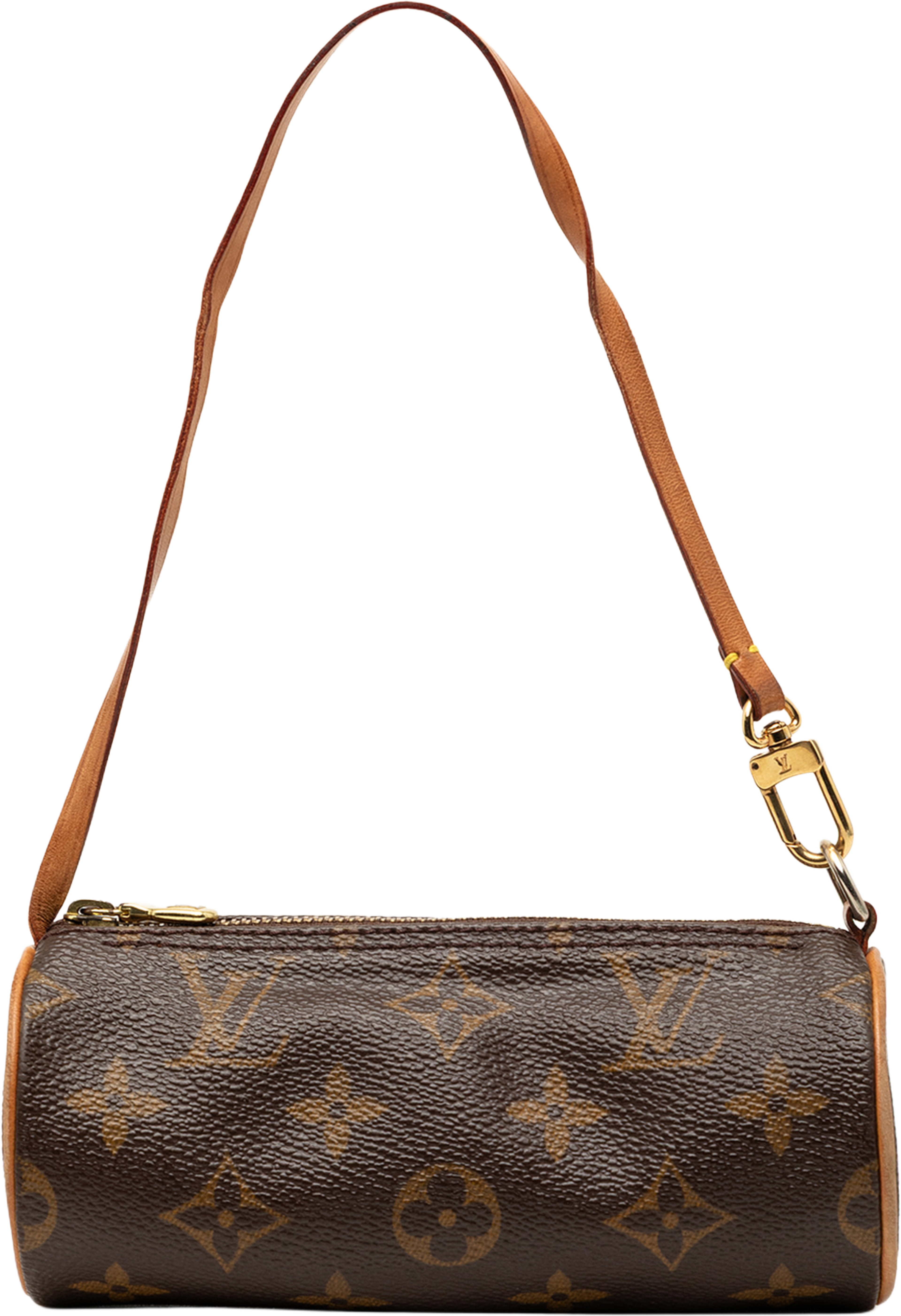 Louis Vuitton Monogram Papillon Pochette, från Luxclusif, i färgen brown. Klicka för att öppna bilden i stort format