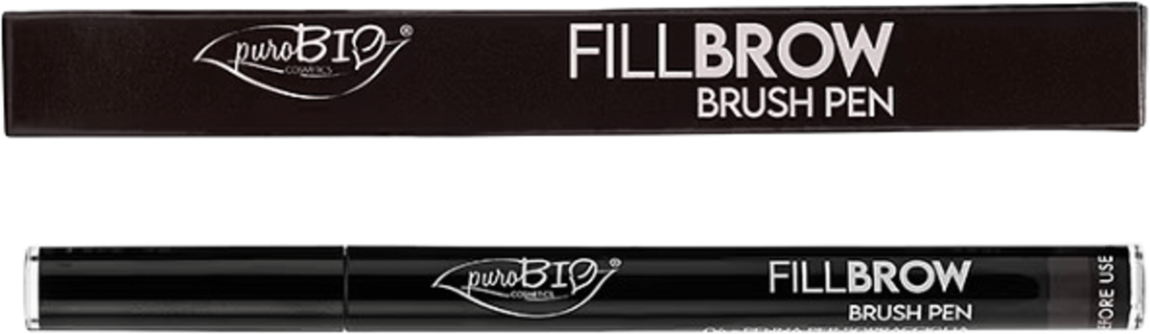 Eyebrow Fillbrow Brush Pen, från PuroBio, i färgen soft black 04. Klicka för att öppna bilden i stort format