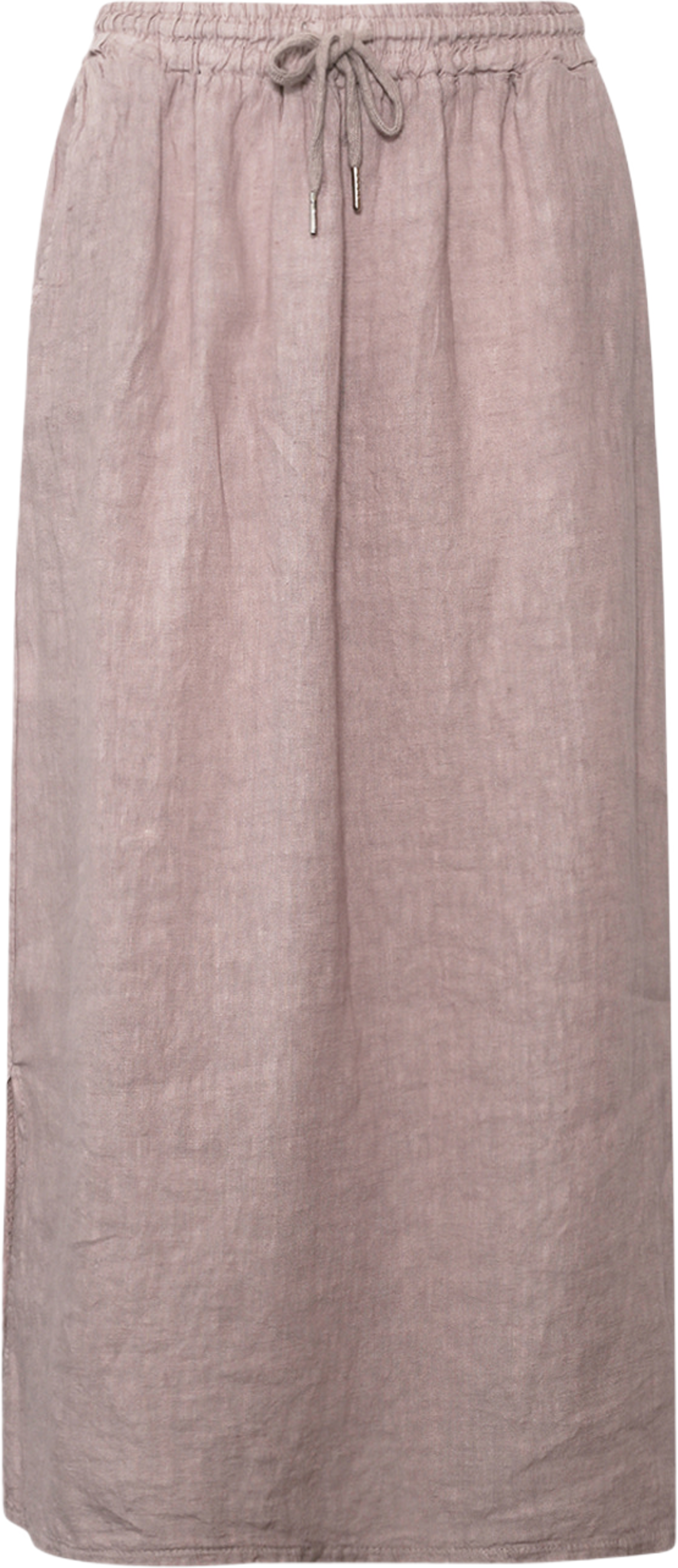 Hildur, Long Skirt, Linen - Dust Lavender